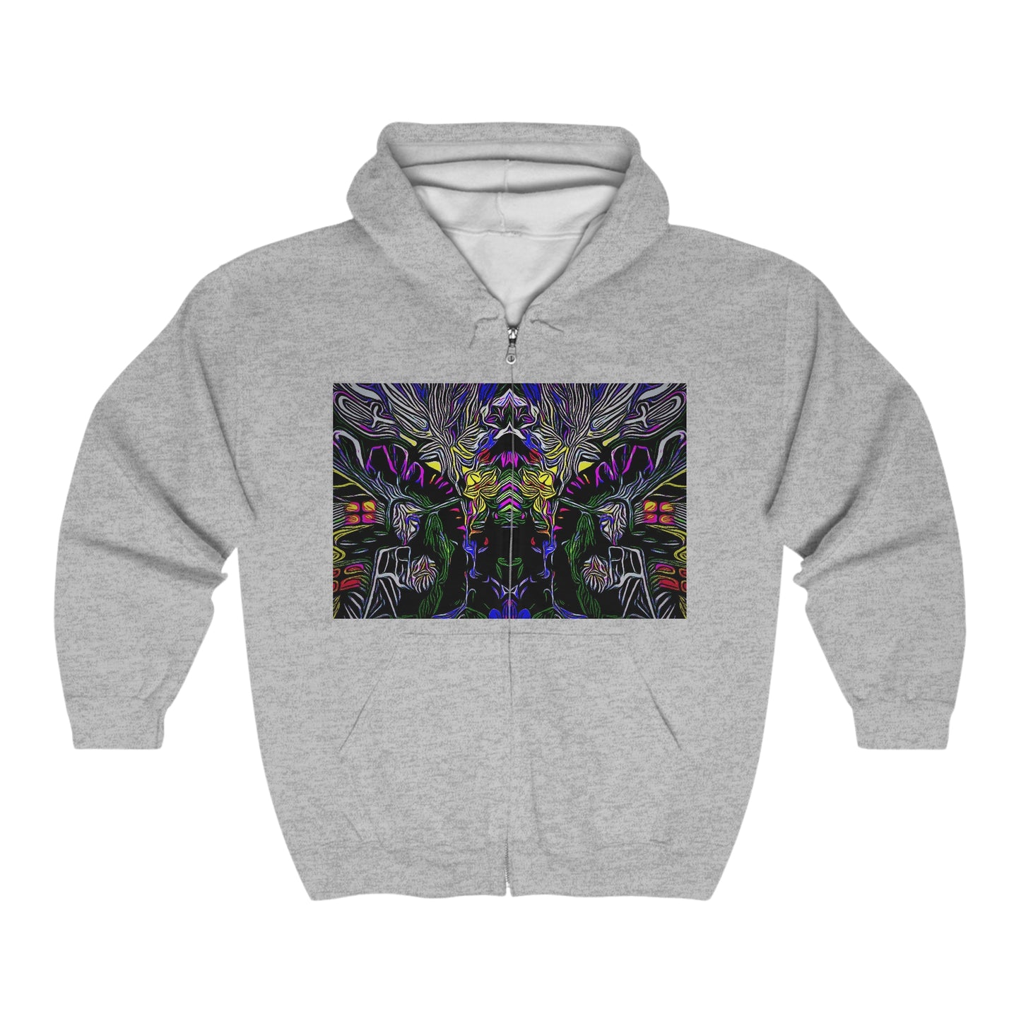 Unisex Heavy Blend™ Full Zip Hooded Sweatshirt