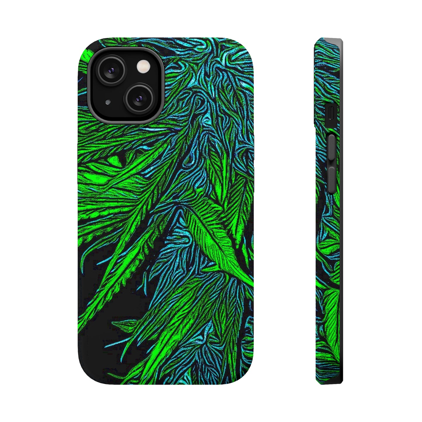 MagSafe Tough Cases for iPhone 13,14,15 & 15promax Happy Lost Souls Original Art Print