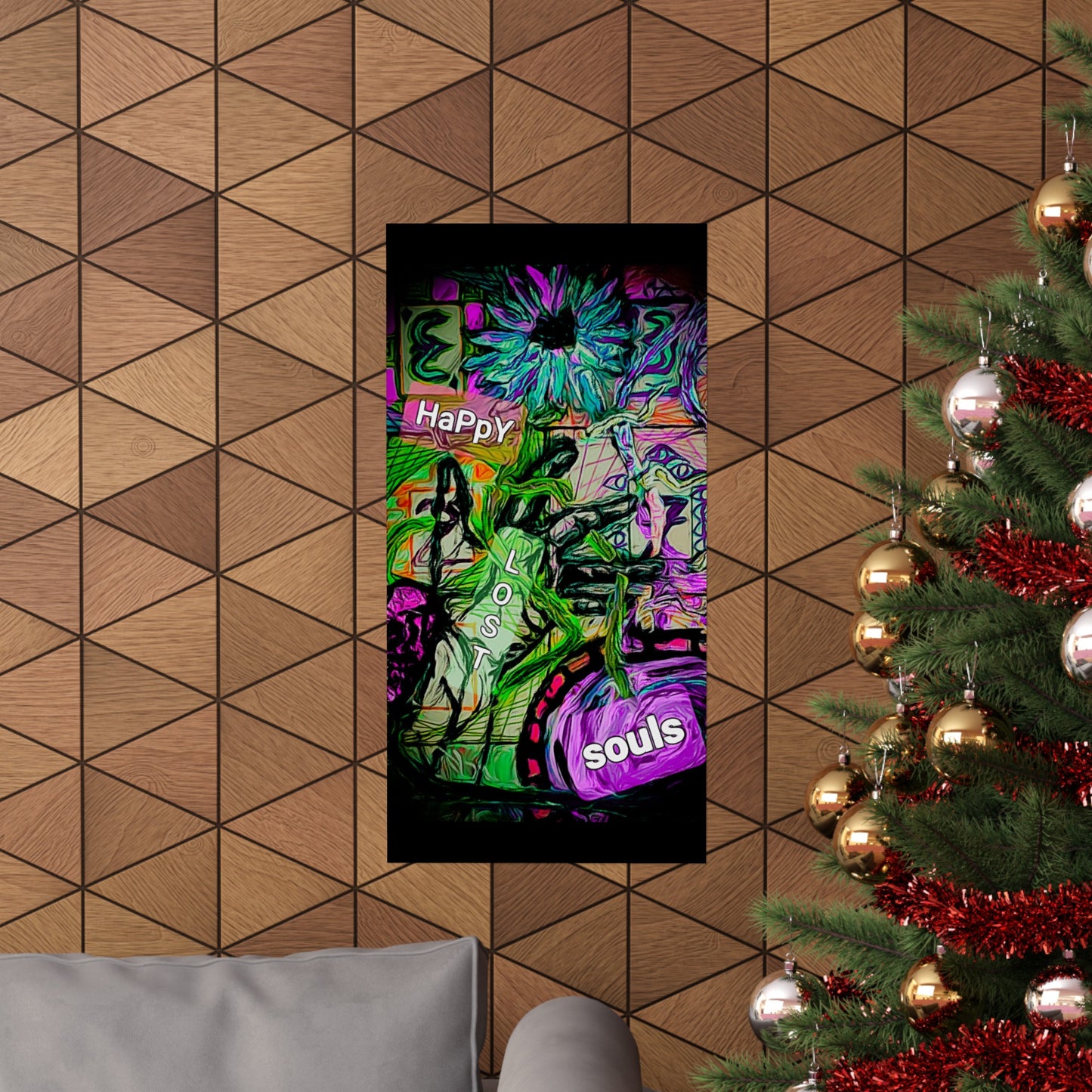 Happy Lost Souls original print "The Magician" Matte Vertical Posters