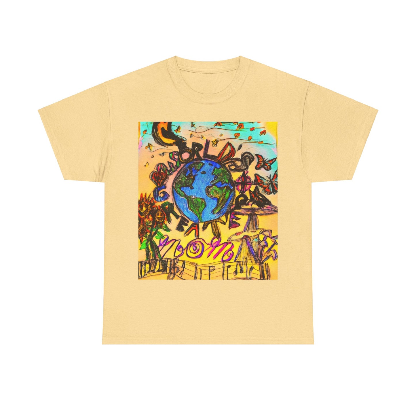 World's Greatest Mom Unisex Heavy Cotton Tee