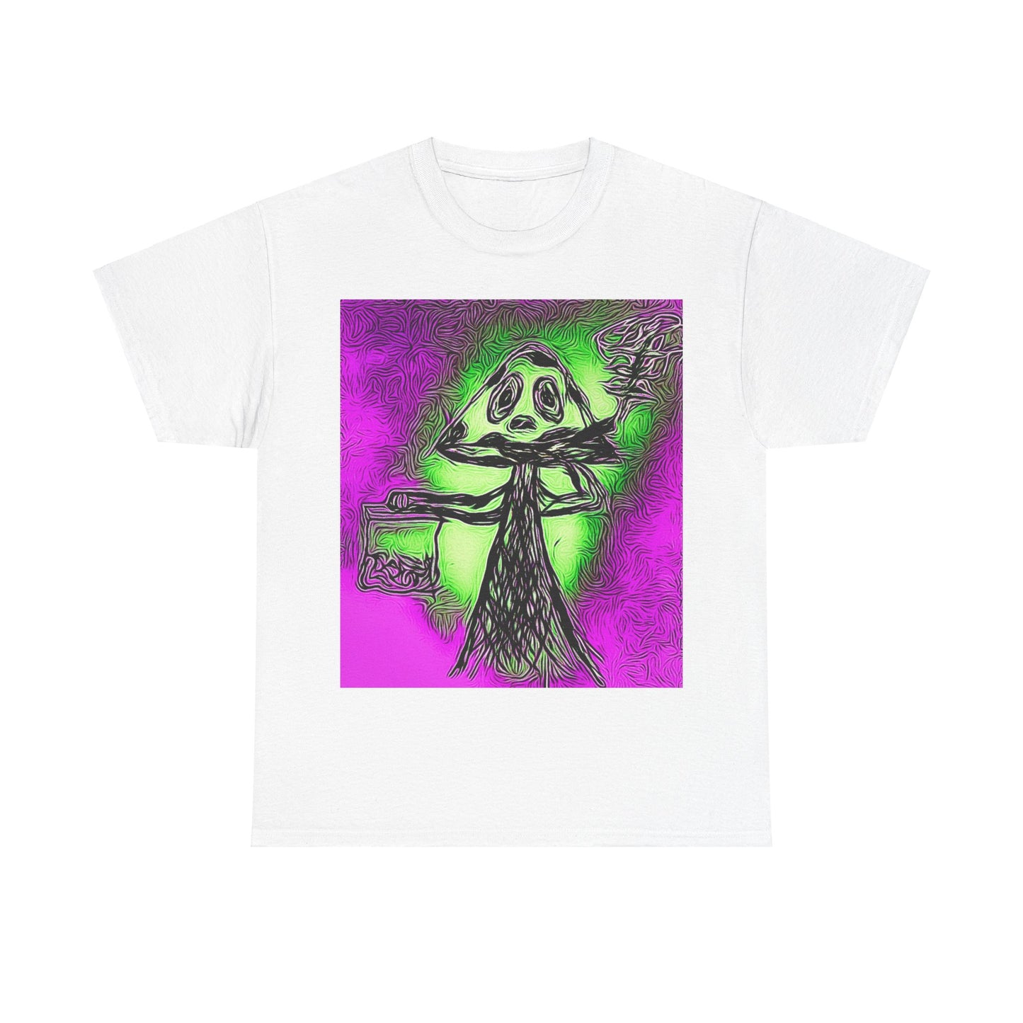Happy Lost Souls "Elevated Shroom" original Art Print Tshirt