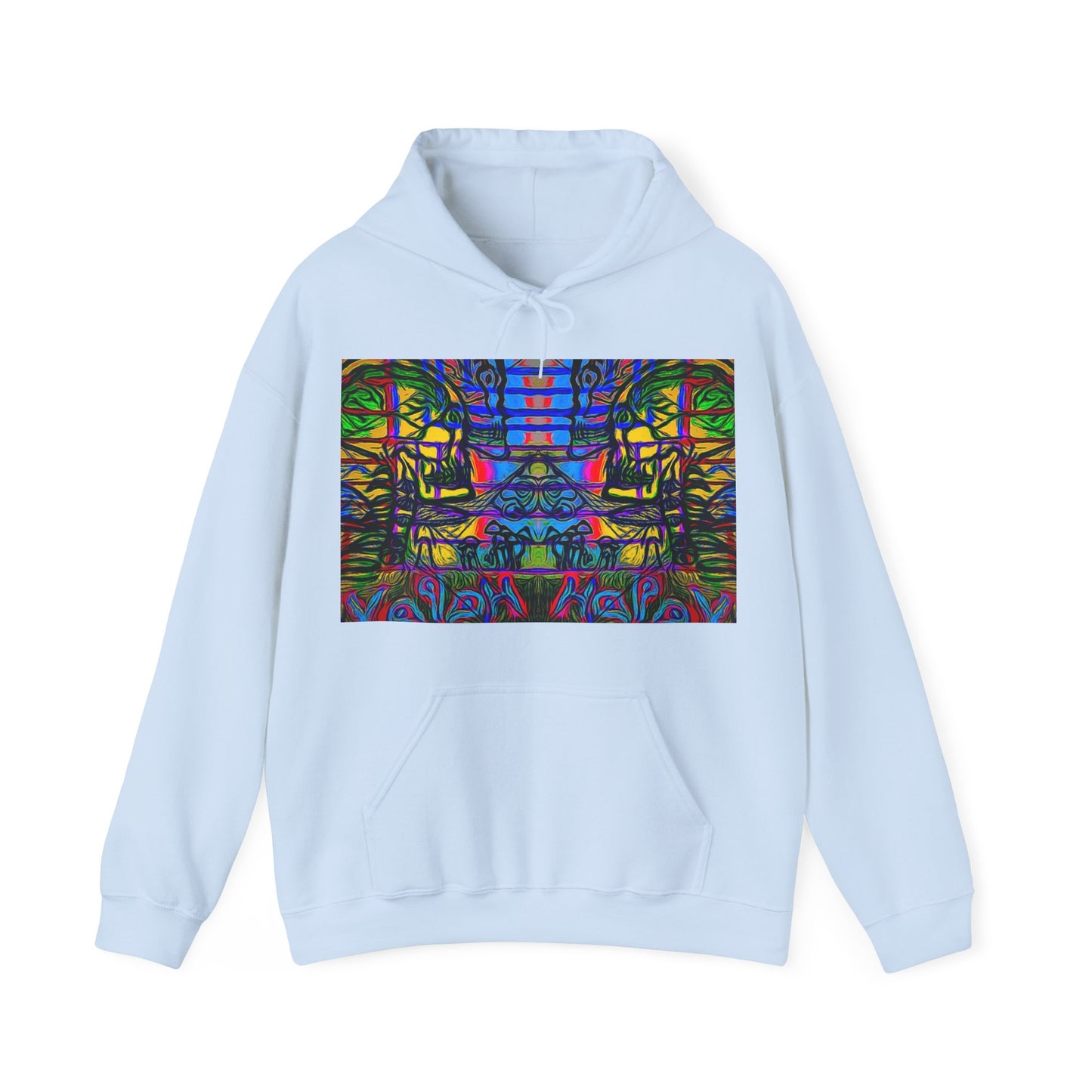 Happy Lost Souls Art Print Hoody "The predecessor"