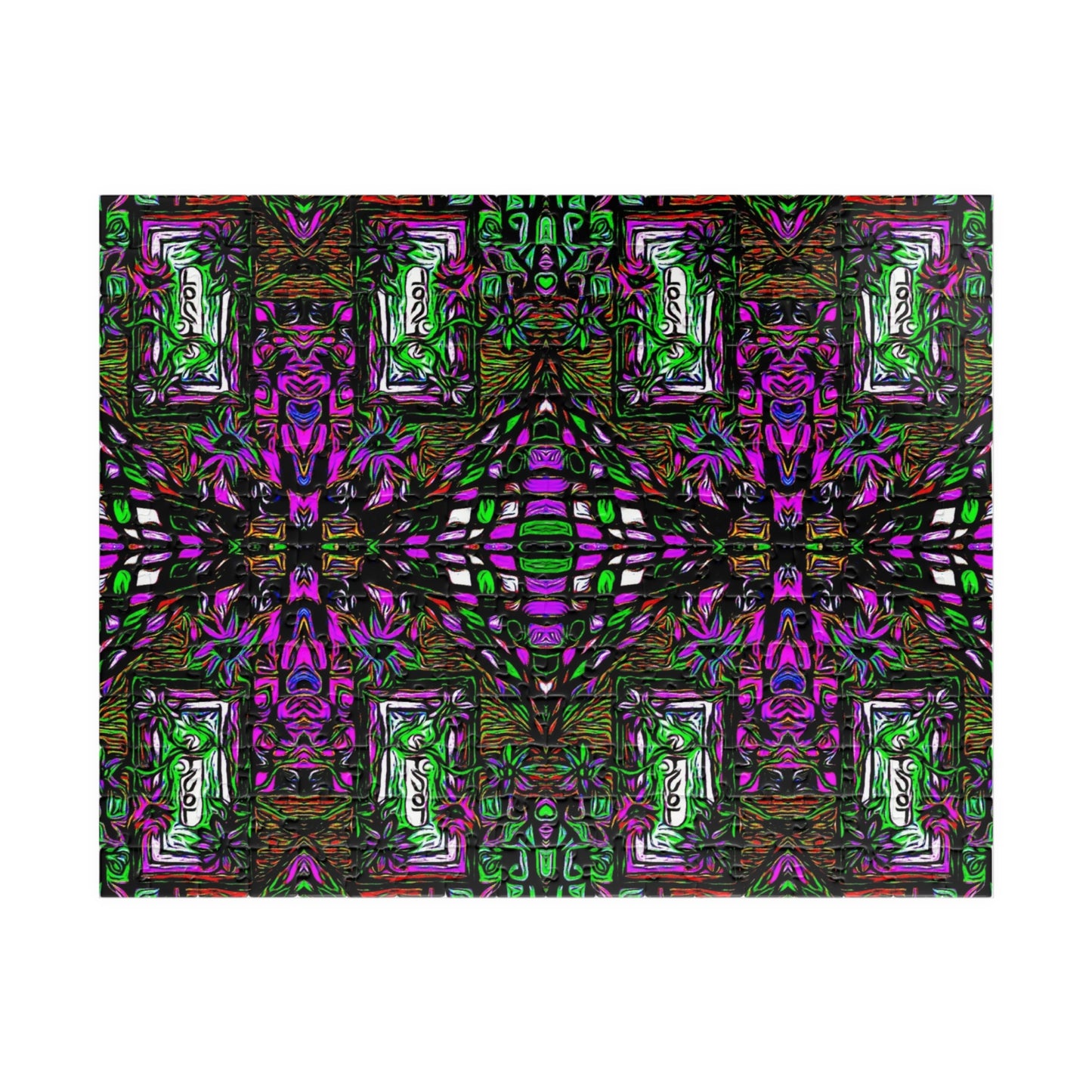 Happy lost Souls Puzzle featuring an original print entitled The Omnipresent Multiverse"(aka T.0.M) (110, 252, 520, 1014-piece)