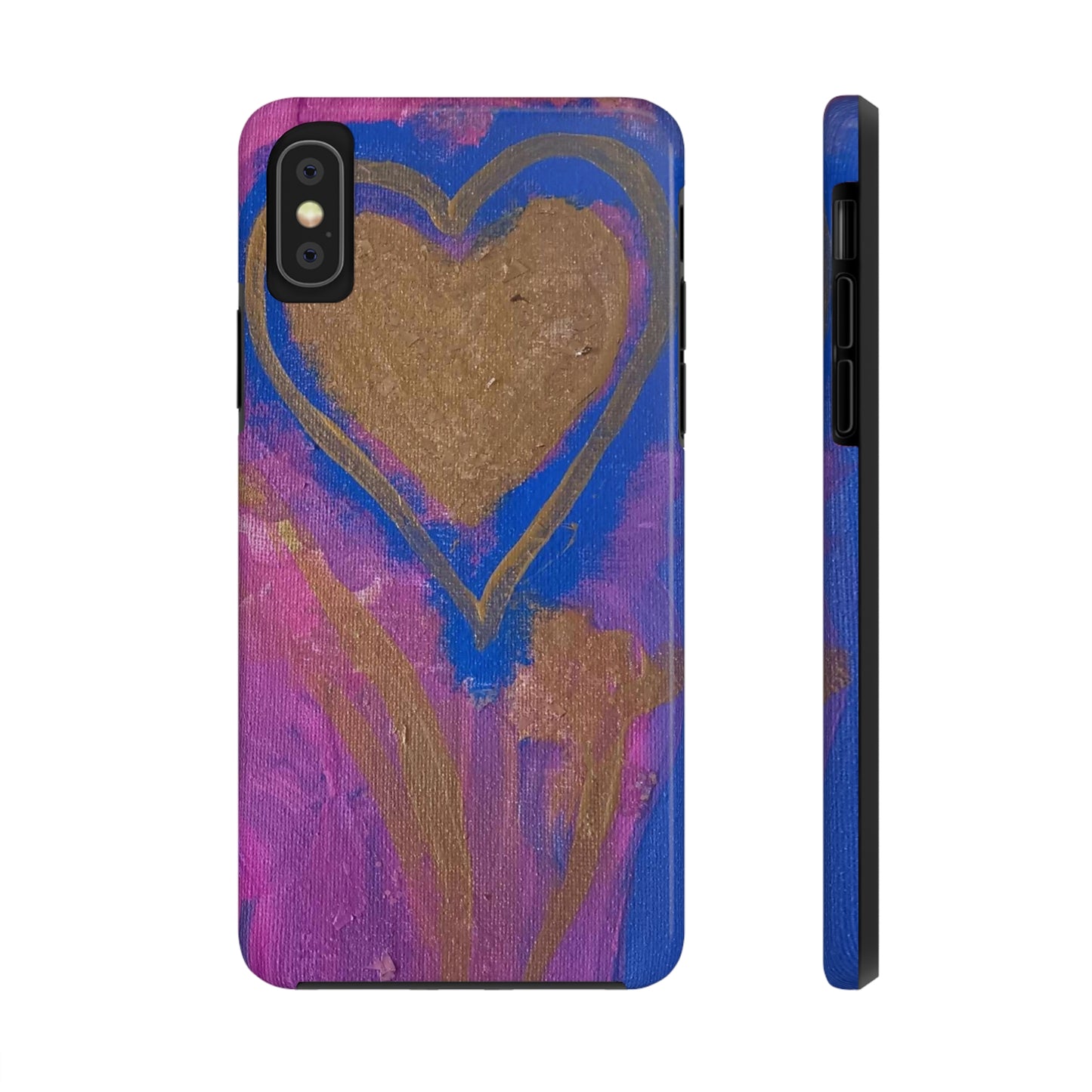 Heart of D design Tough Phone Cases