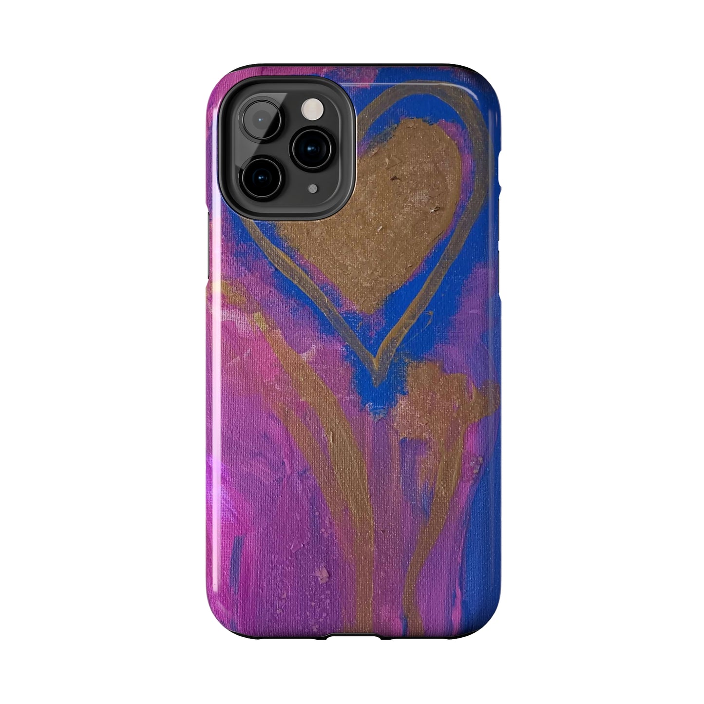 Heart By D cell phone cas