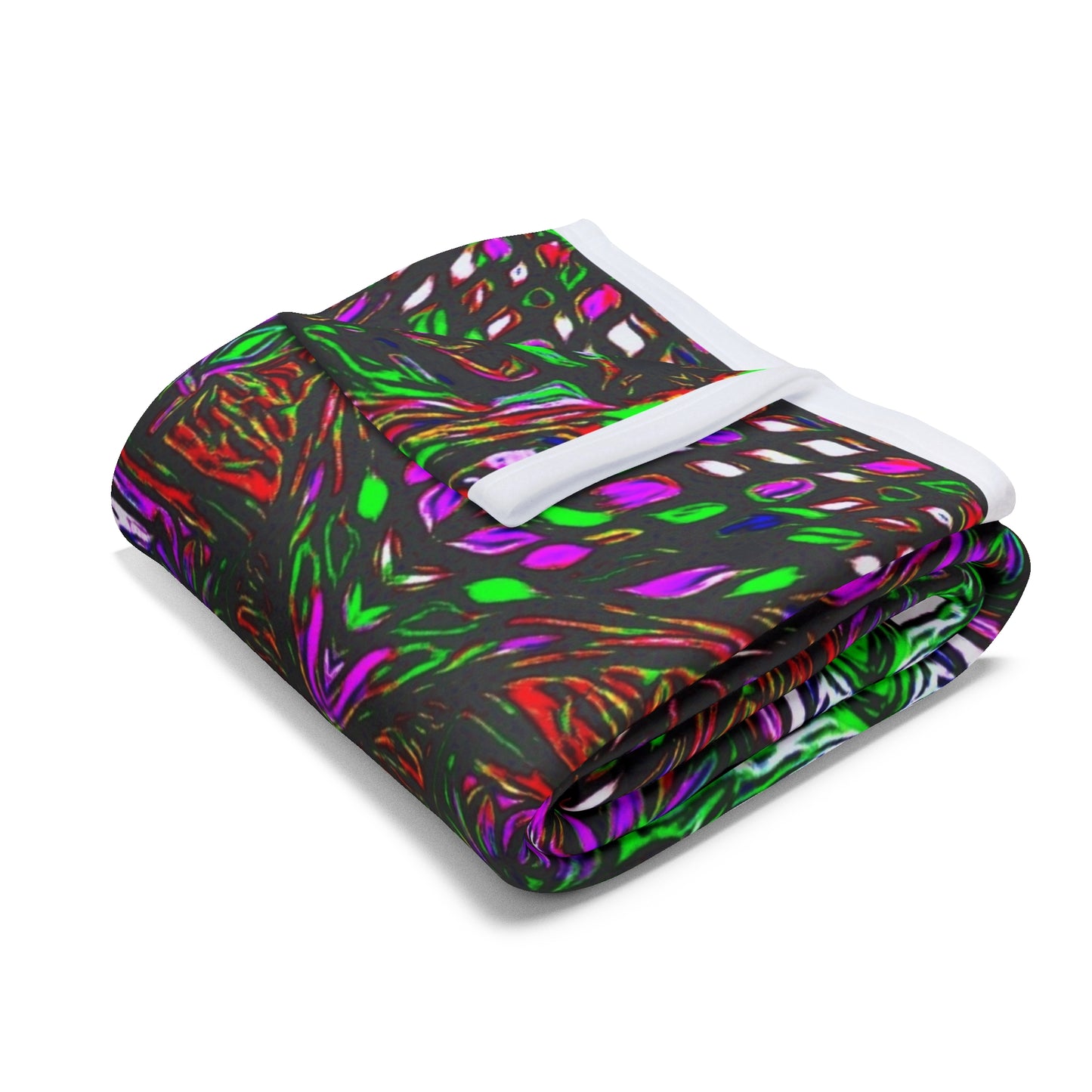 Happy Lost Souls Art Print Fleece blanket