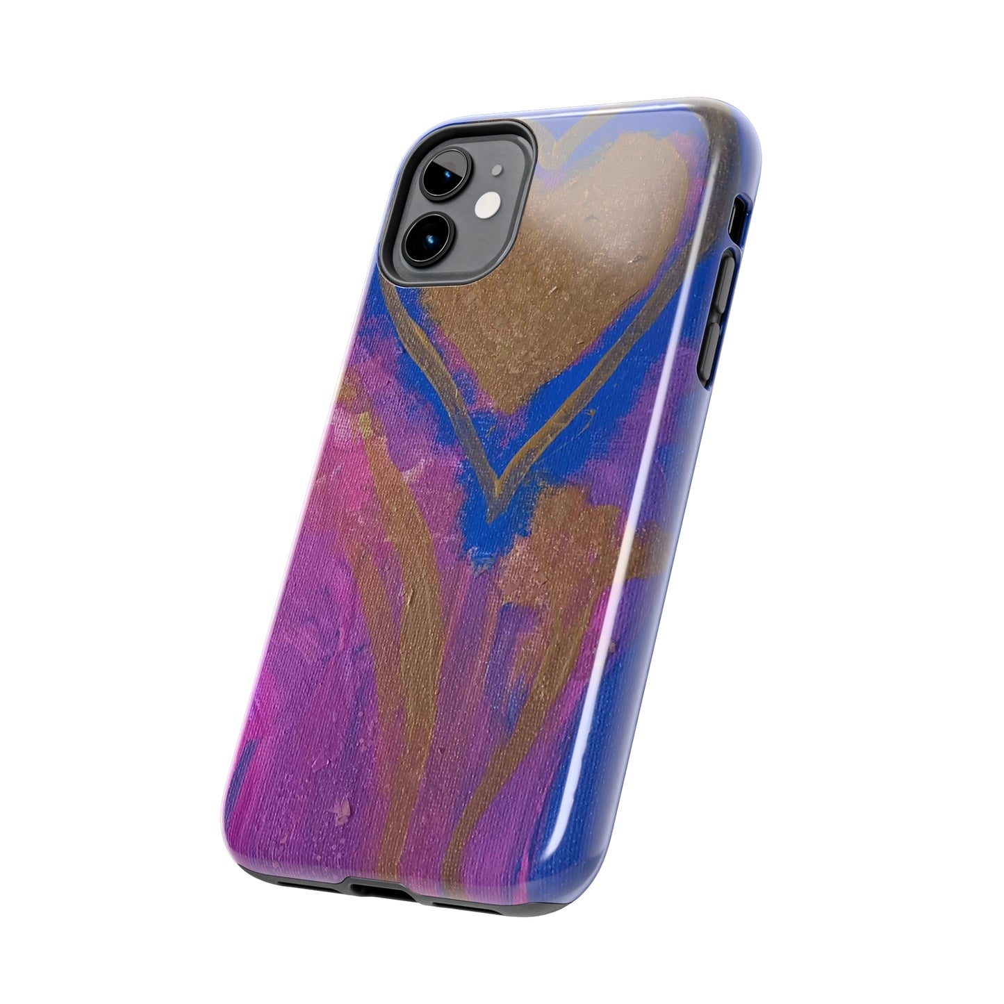Heart By D cell phone cas