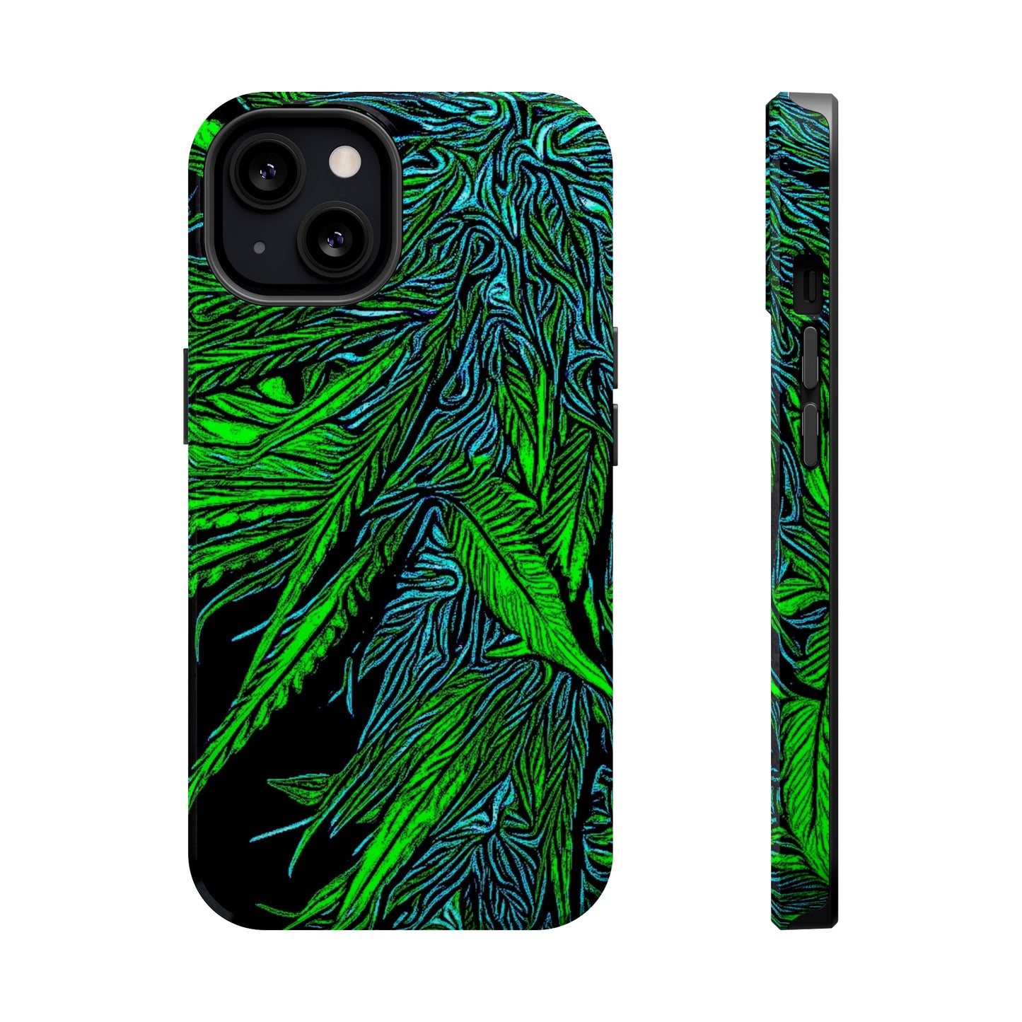 MagSafe Tough Cases for iPhone 13,14,15 & 15promax Happy Lost Souls Original Art Print