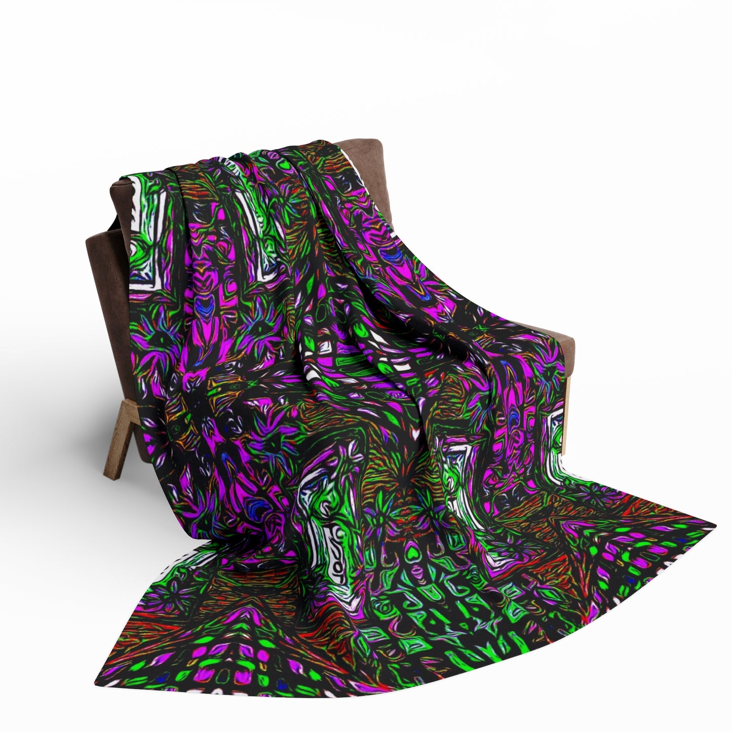 Happy Lost Souls Art Print Fleece blanket