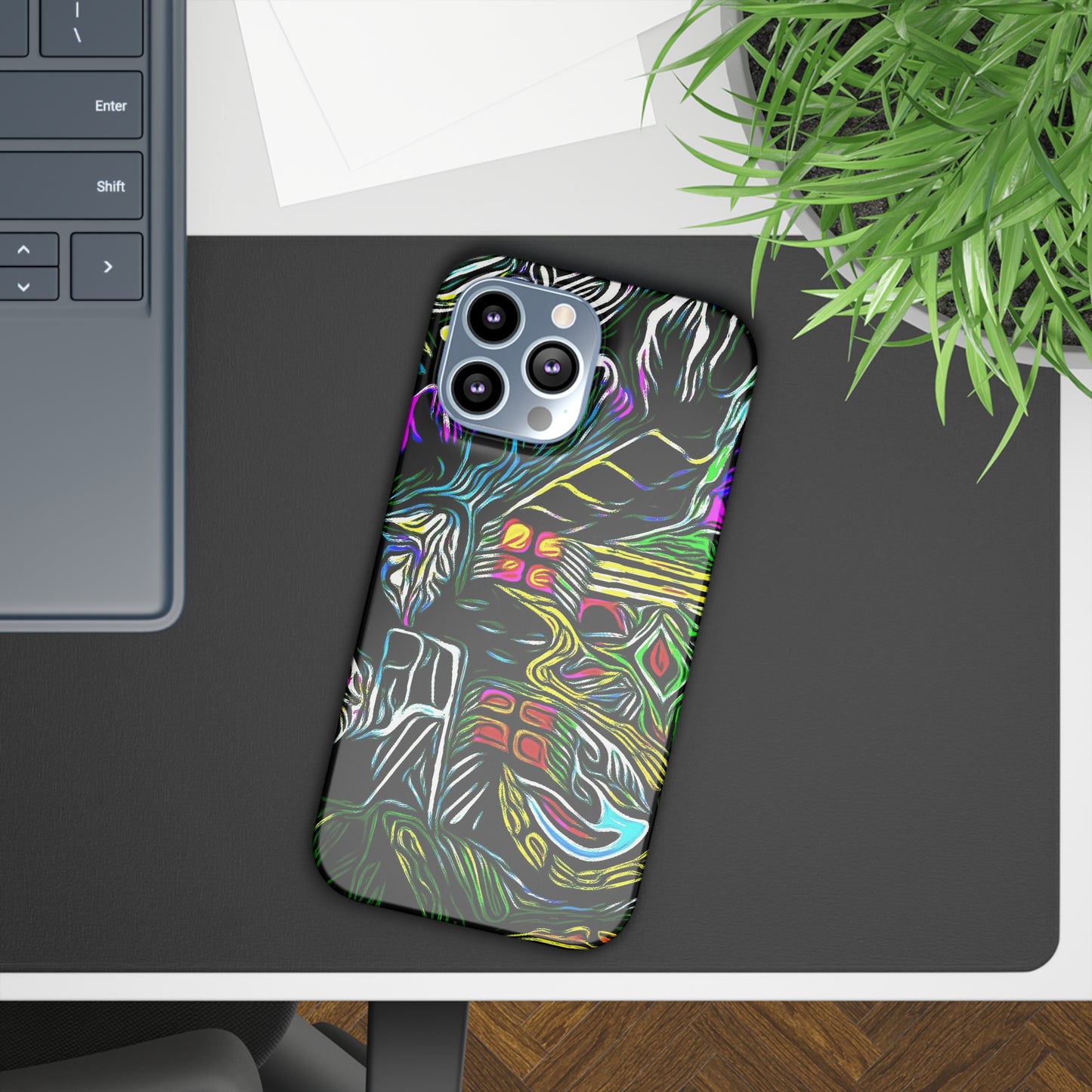 Slim Cases-Happy Lost Souls Custom Art Print