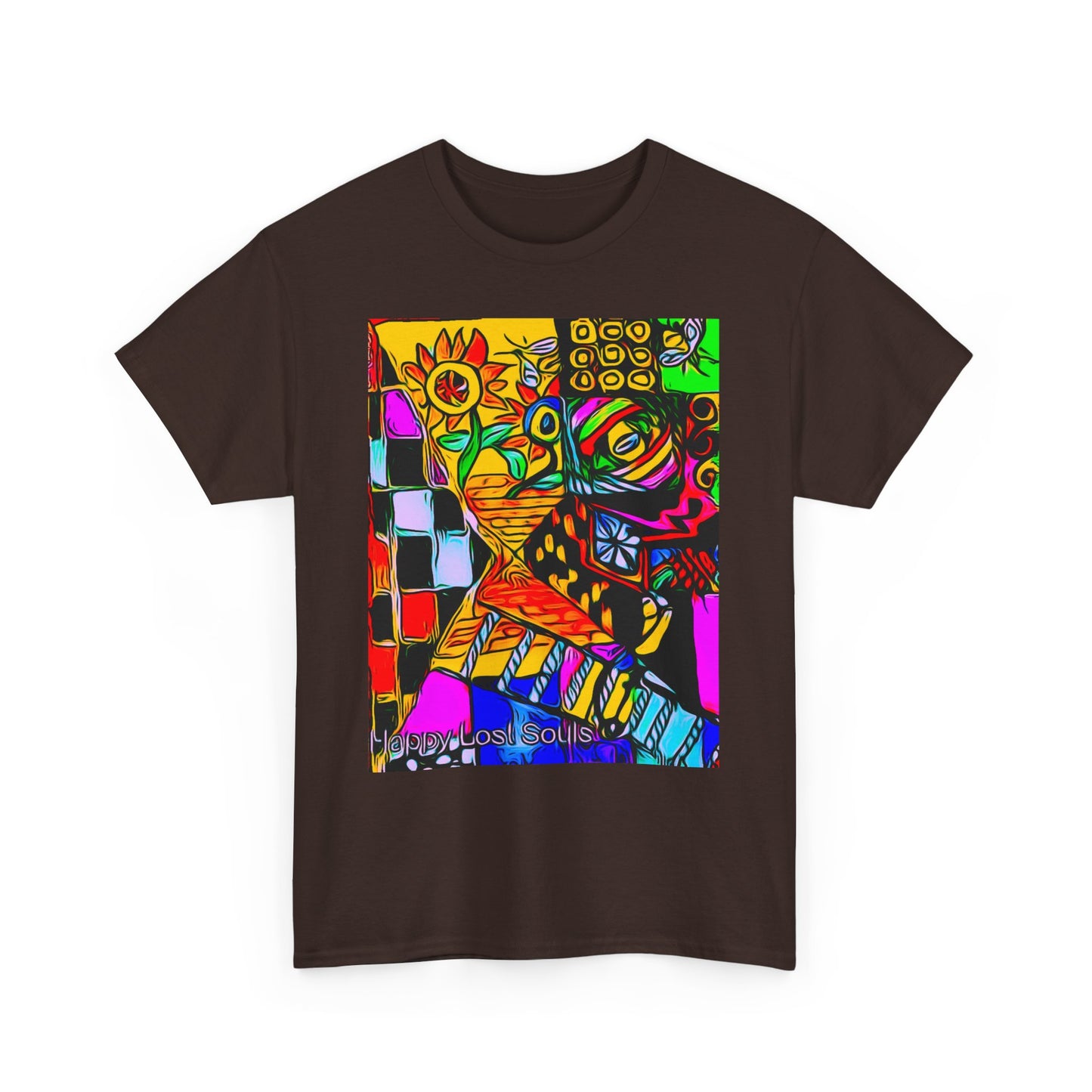 Happy Lost Souls limited Edition Art Print "spring sprung" Unisex Heavy Cotton Tee