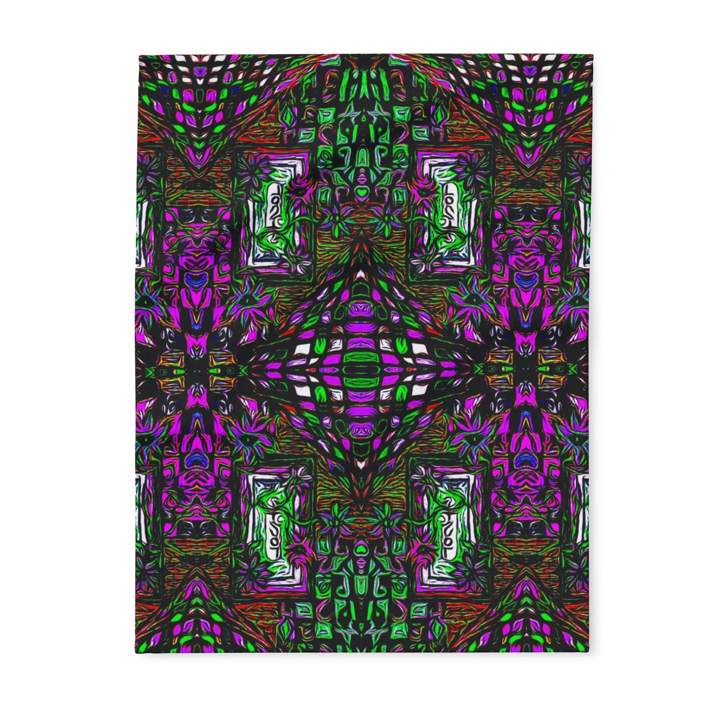 Happy Lost Souls Art Print Fleece blanket