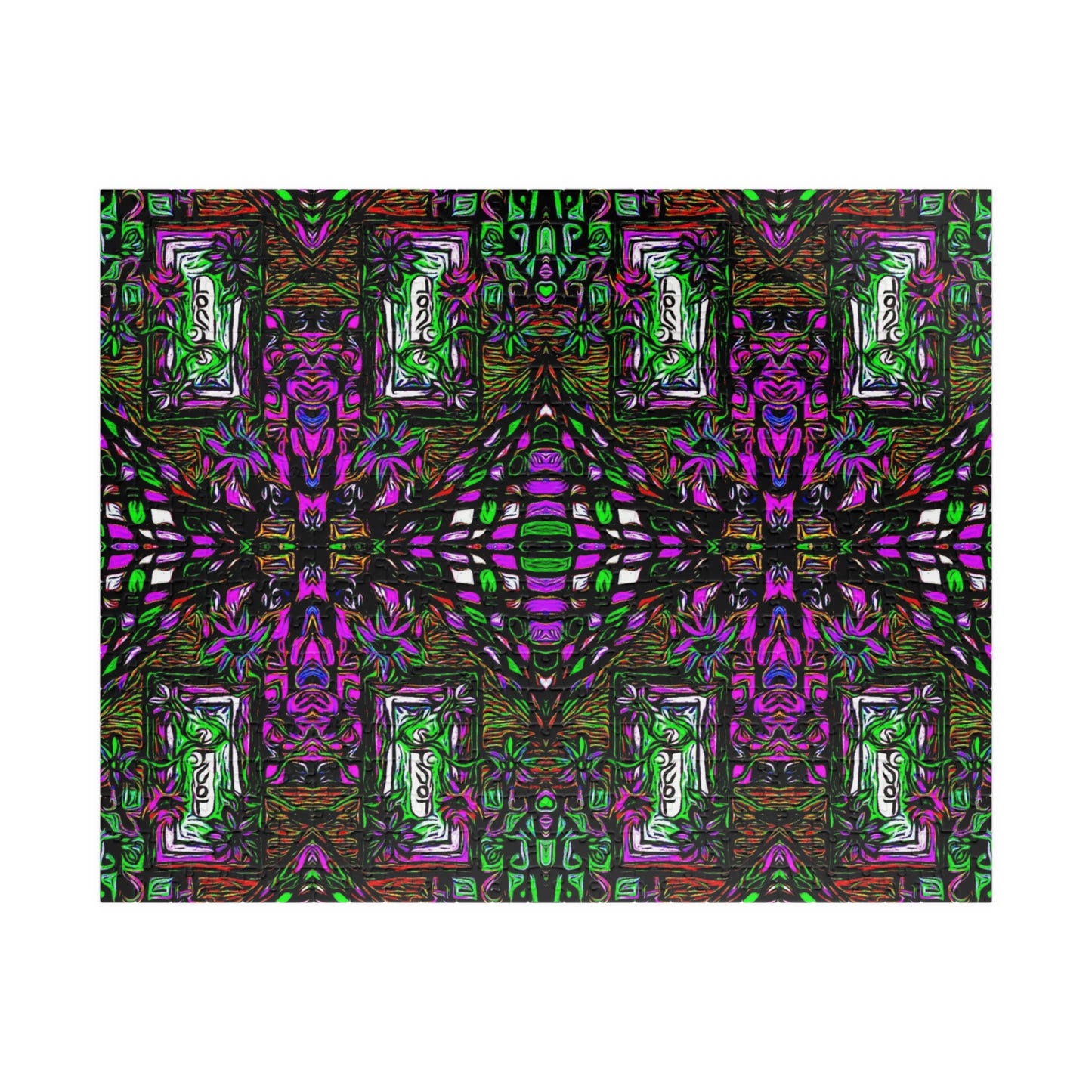 Happy lost Souls Puzzle featuring an original print entitled The Omnipresent Multiverse"(aka T.0.M) (110, 252, 520, 1014-piece)