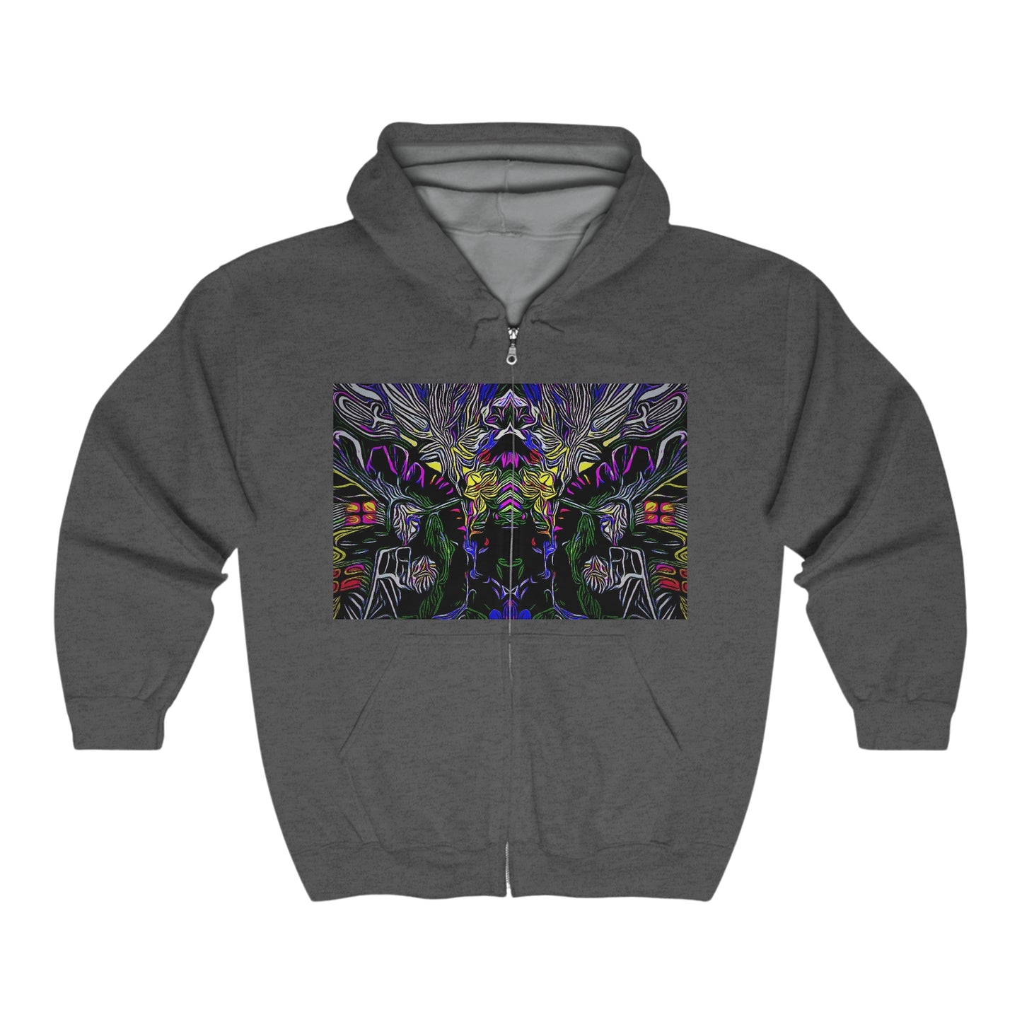 Unisex Heavy Blend™ Full Zip Hooded Sweatshirt