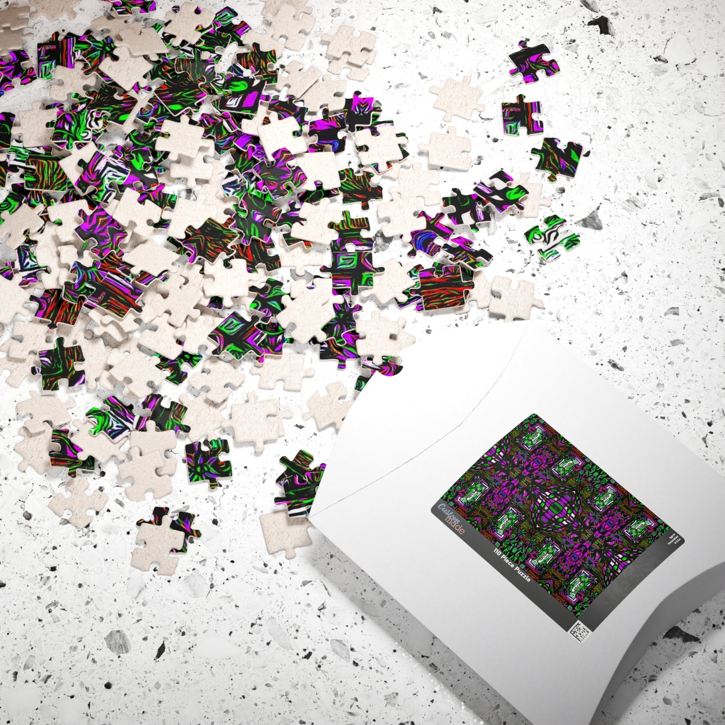Happy lost Souls Puzzle featuring an original print entitled The Omnipresent Multiverse"(aka T.0.M) (110, 252, 520, 1014-piece)