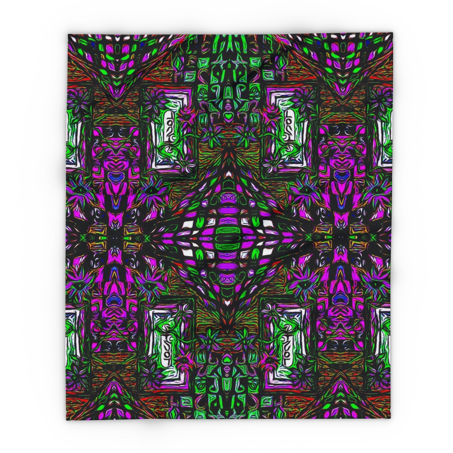 Happy Lost Souls Art Print Fleece blanket