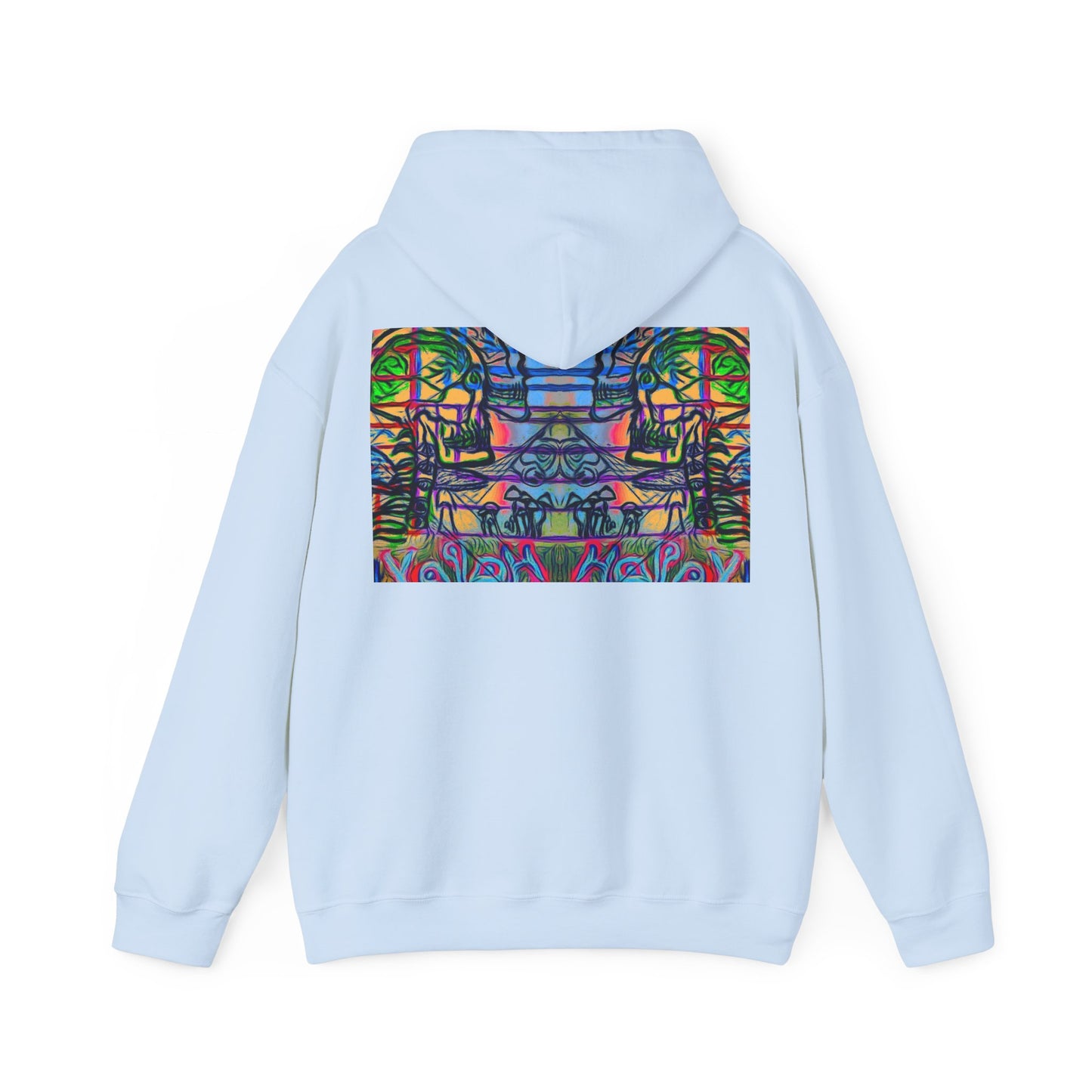 Happy Lost Souls Art Print Hoody "The predecessor"