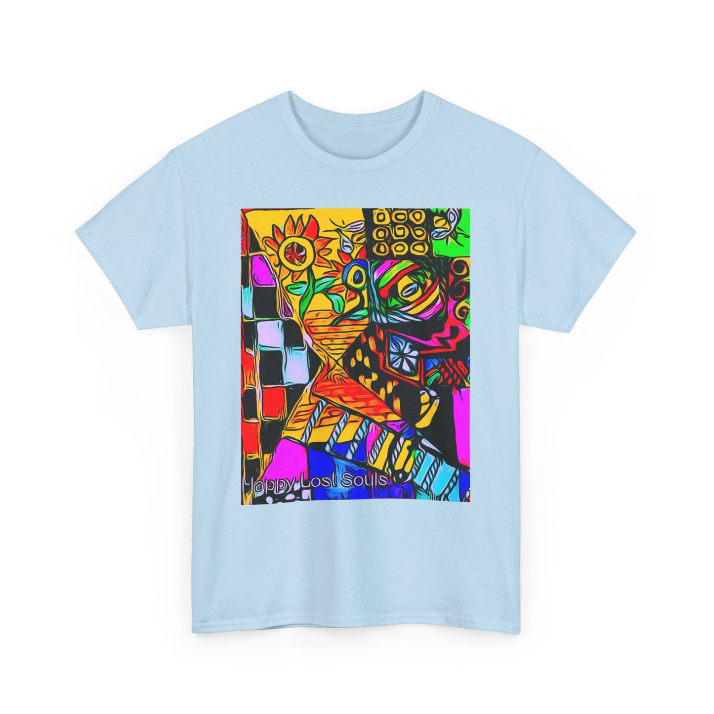 Happy Lost Souls limited Edition Art Print "spring sprung" Unisex Heavy Cotton Tee