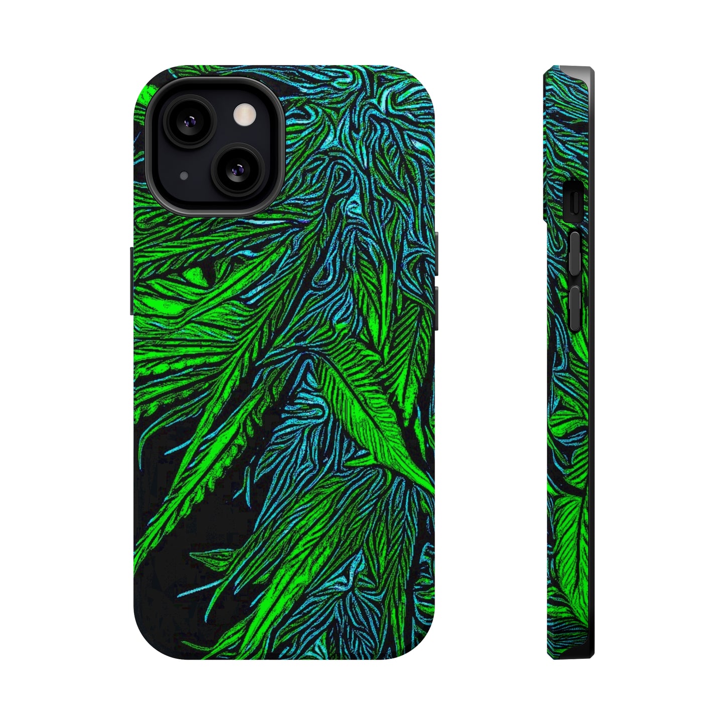 MagSafe Tough Cases for iPhone 13,14,15 & 15promax Happy Lost Souls Original Art Print