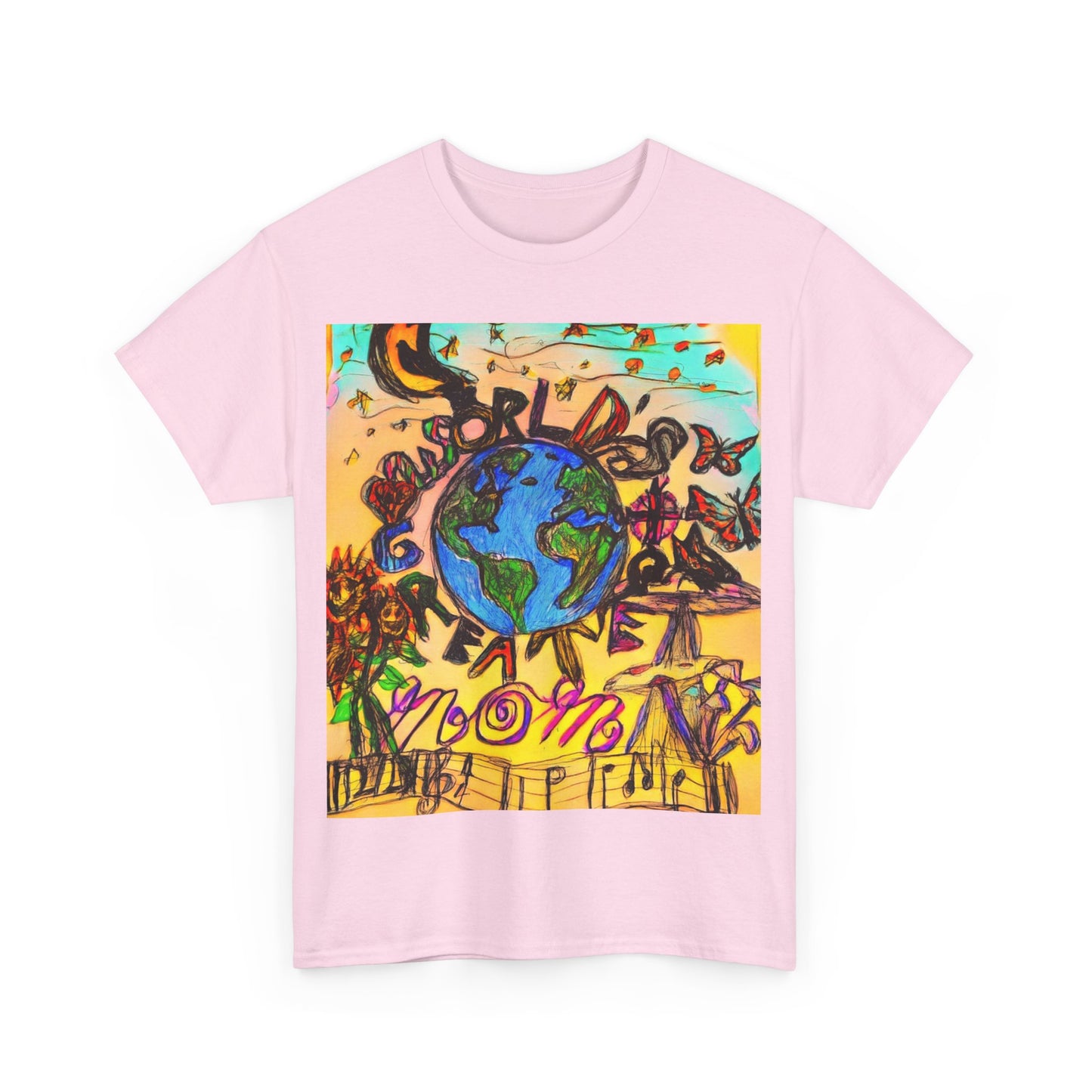 World's Greatest Mom Unisex Heavy Cotton Tee