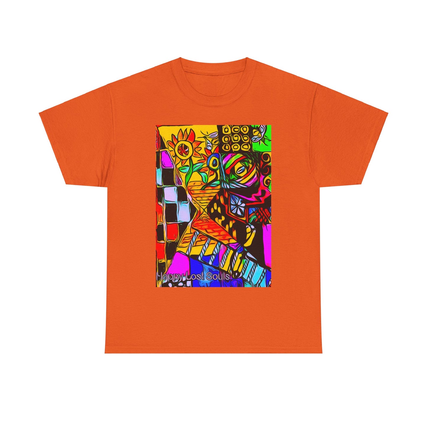 Happy Lost Souls limited Edition Art Print "spring sprung" Unisex Heavy Cotton Tee