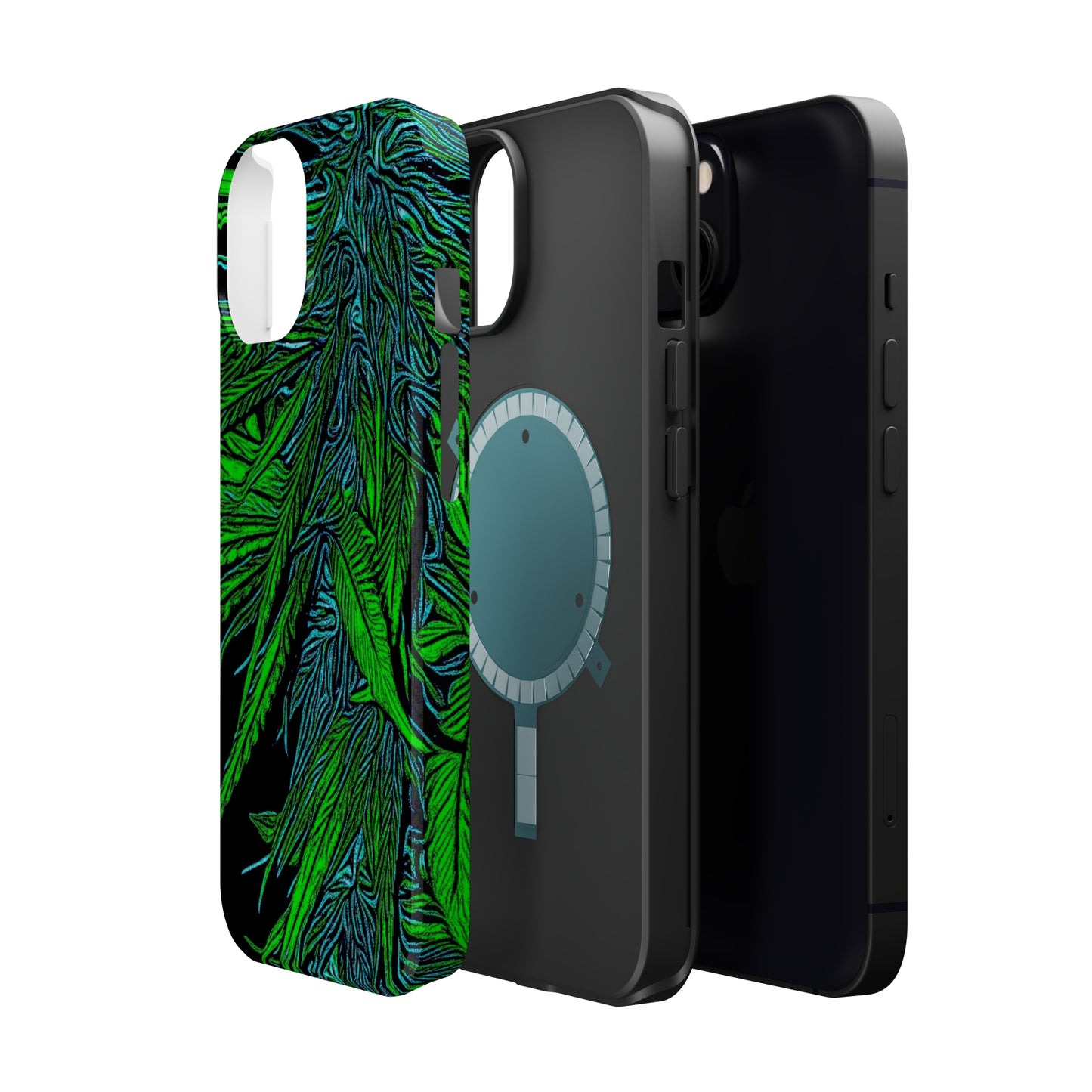 MagSafe Tough Cases for iPhone 13,14,15 & 15promax Happy Lost Souls Original Art Print