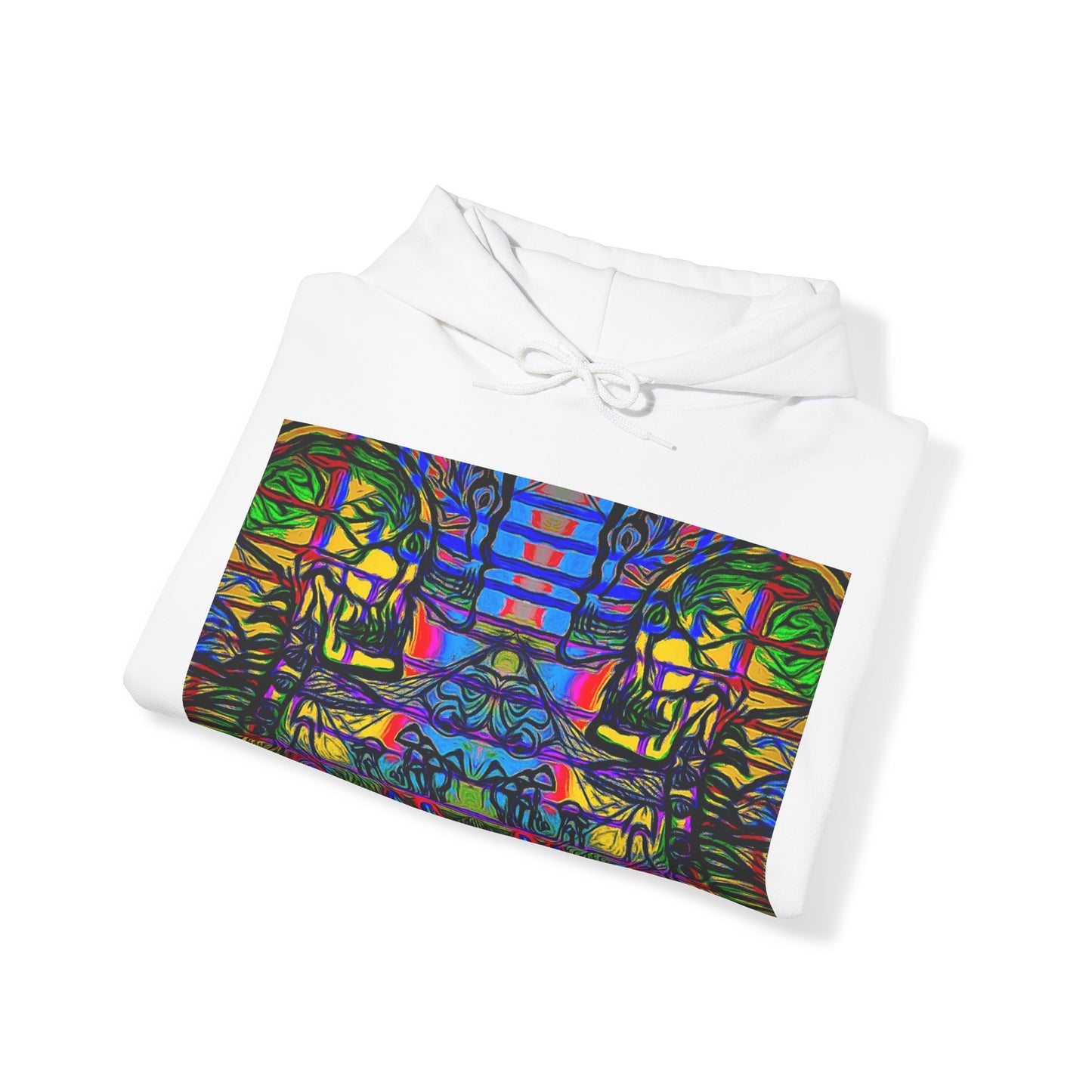 Happy Lost Souls Art Print Hoody "The predecessor"
