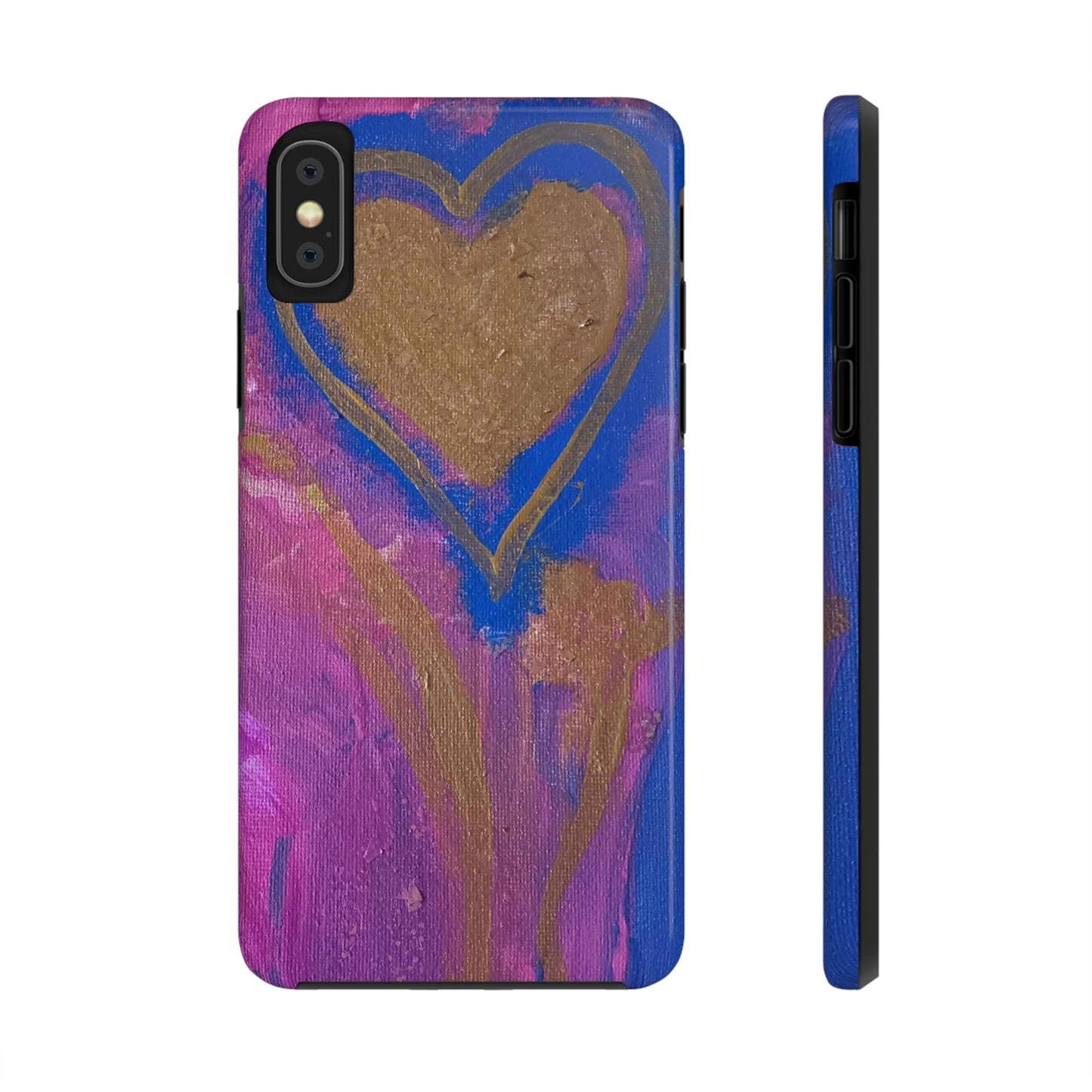 Heart By D cell phone cas