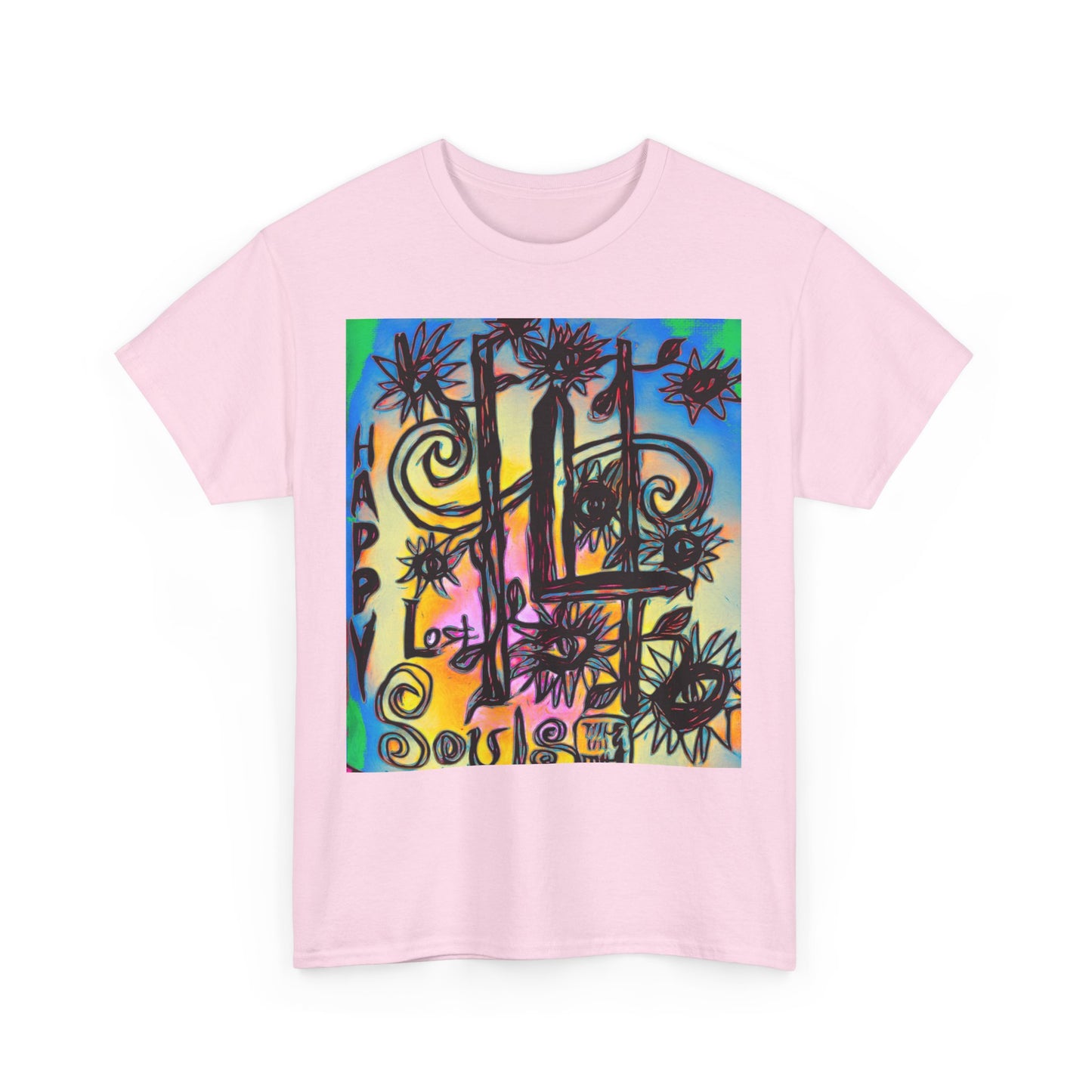 Happy Lost Souls original Art Print Tshirt