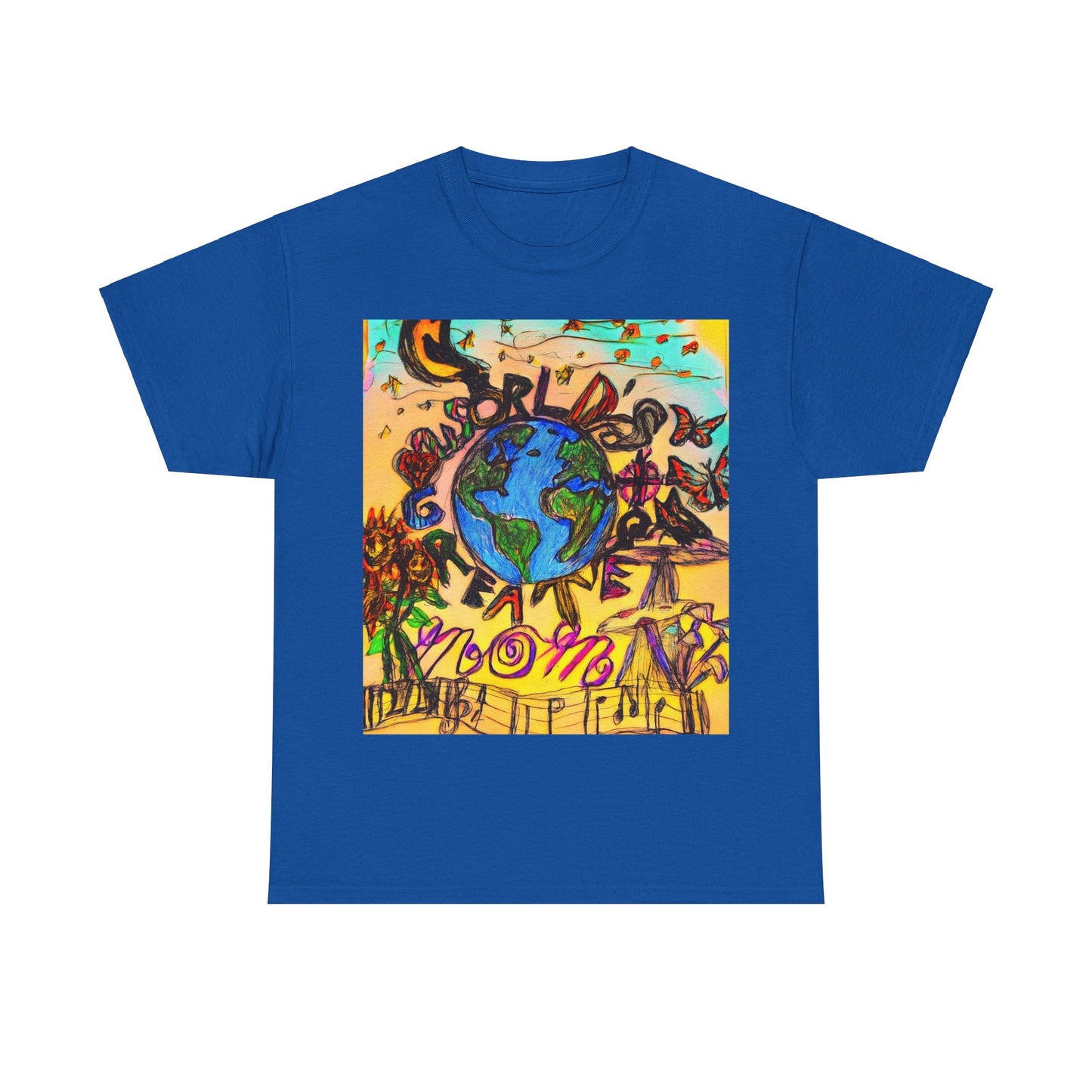 World's Greatest Mom Unisex Heavy Cotton Tee