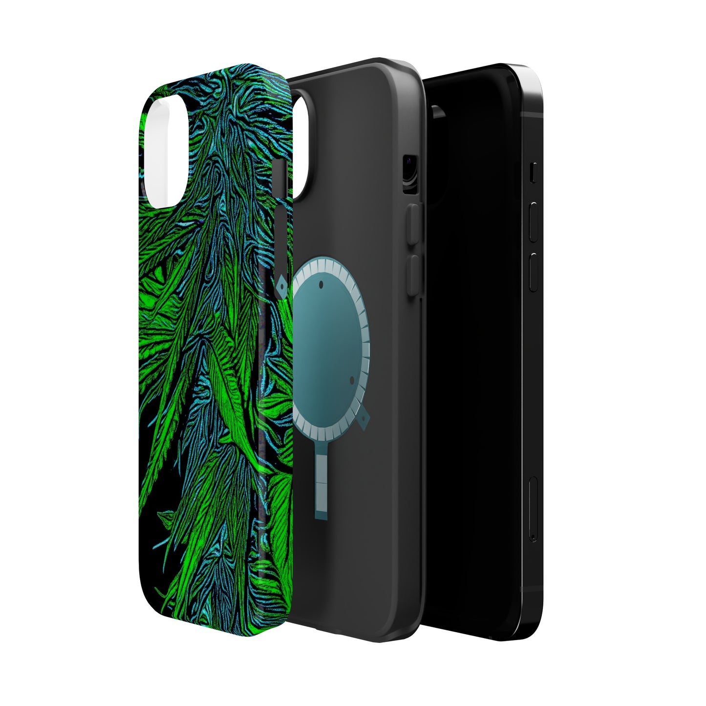 MagSafe Tough Cases for iPhone 13,14,15 & 15promax Happy Lost Souls Original Art Print