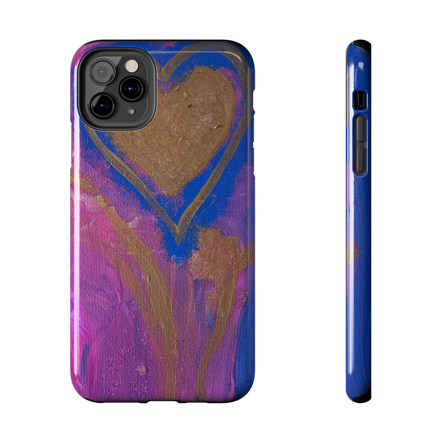 Heart By D cell phone cas