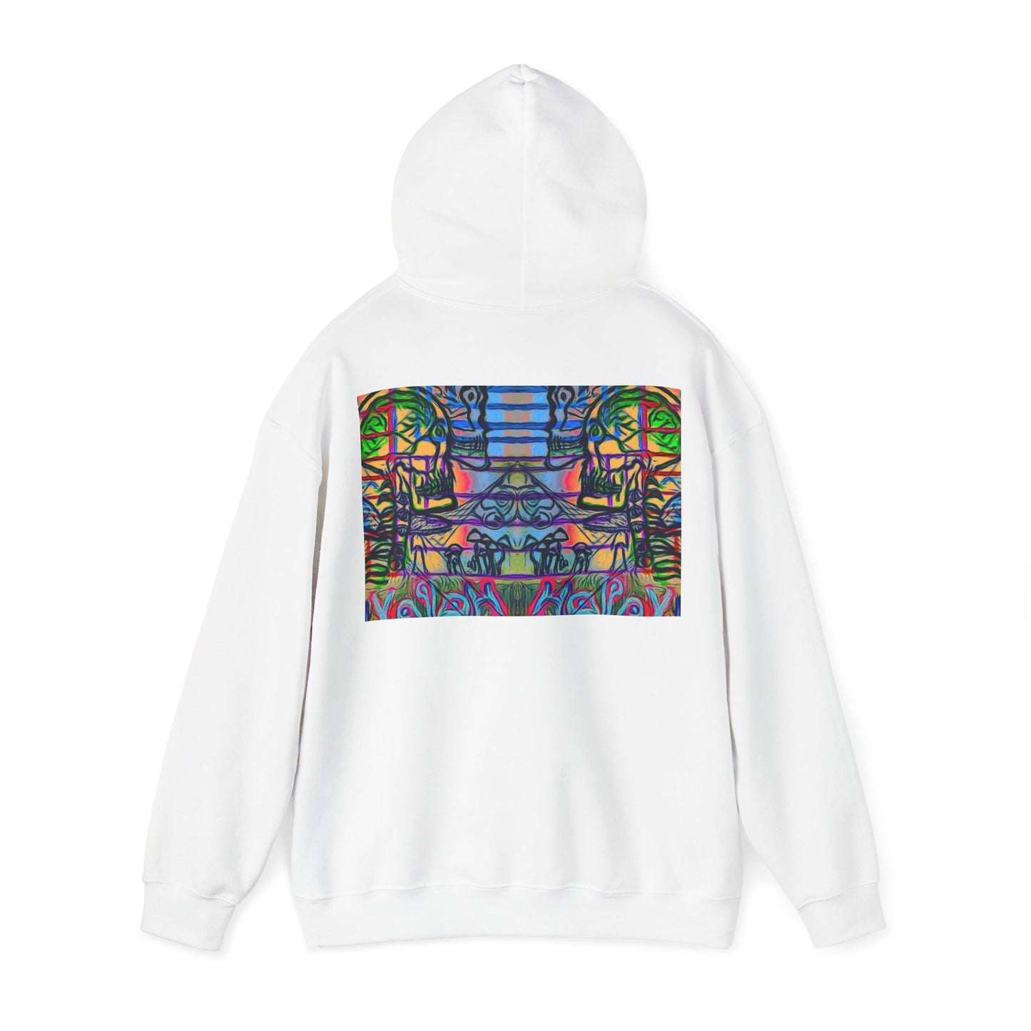 Happy Lost Souls Art Print Hoody "The predecessor"