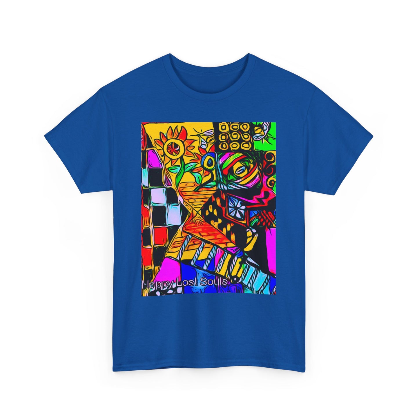 Happy Lost Souls limited Edition Art Print "spring sprung" Unisex Heavy Cotton Tee