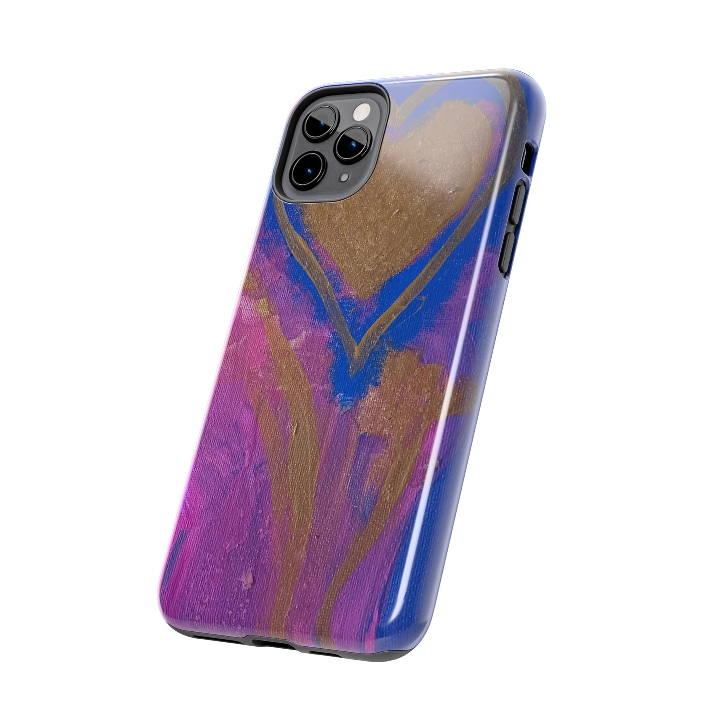 Heart By D cell phone cas