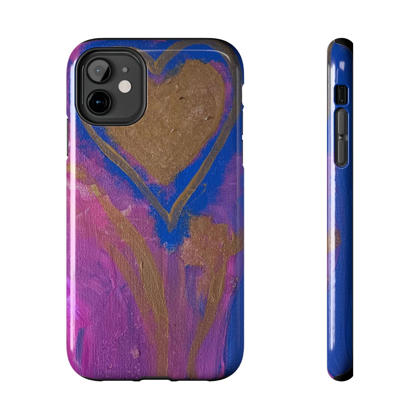 Heart By D cell phone cas