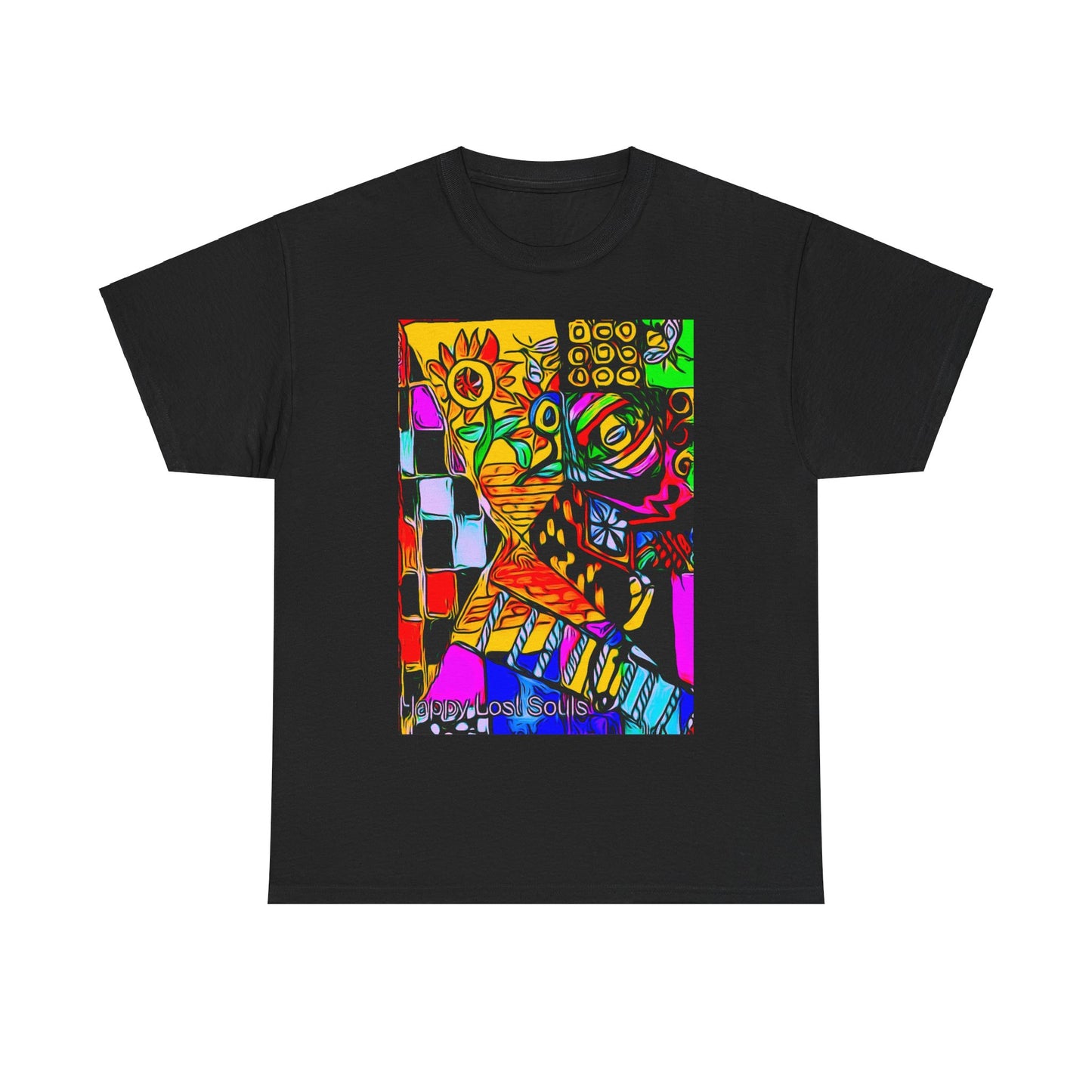 Happy Lost Souls limited Edition Art Print "spring sprung" Unisex Heavy Cotton Tee