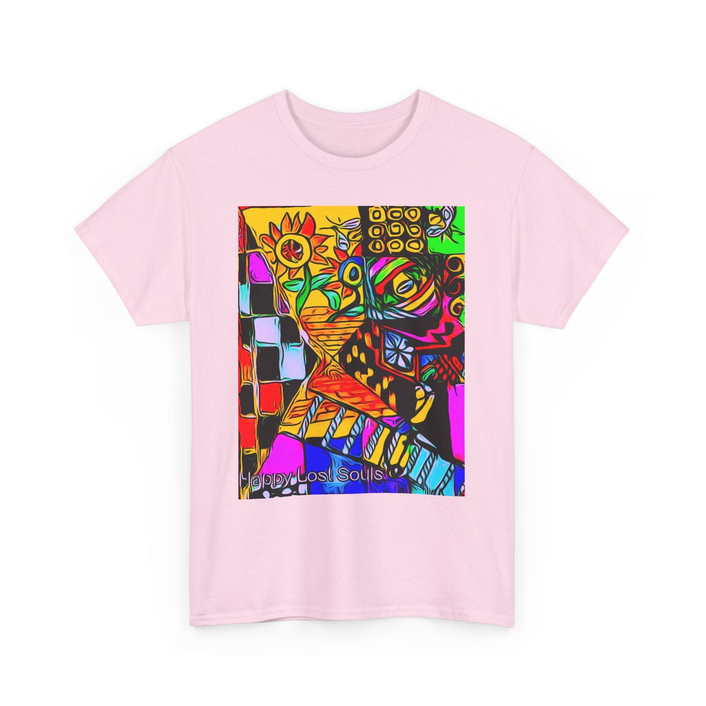 Happy Lost Souls limited Edition Art Print "spring sprung" Unisex Heavy Cotton Tee
