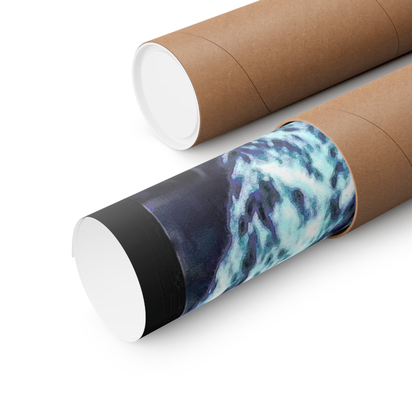 Happy Lost Souls "Black Wolf" Matte Vertical Posters