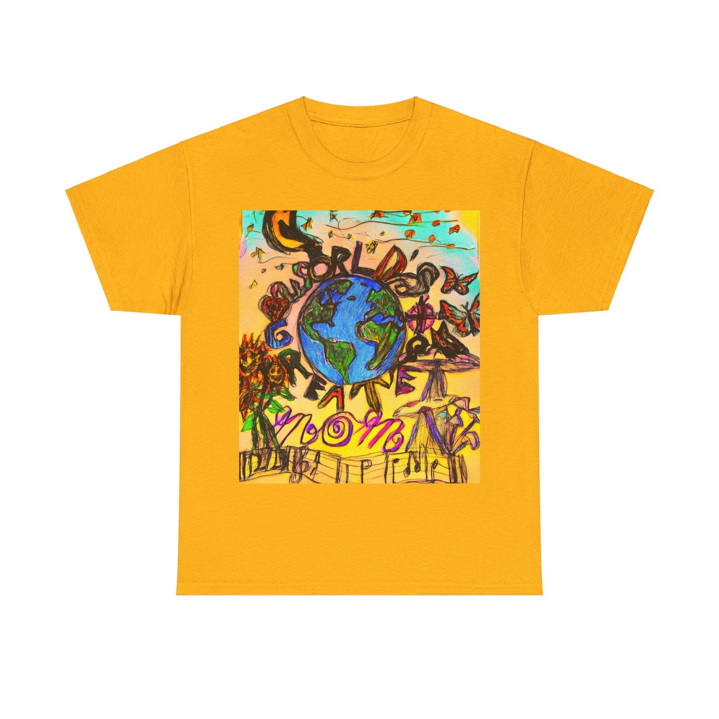 World's Greatest Mom Unisex Heavy Cotton Tee