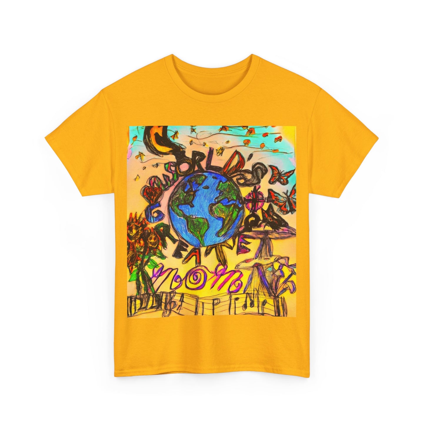World's Greatest Mom Unisex Heavy Cotton Tee