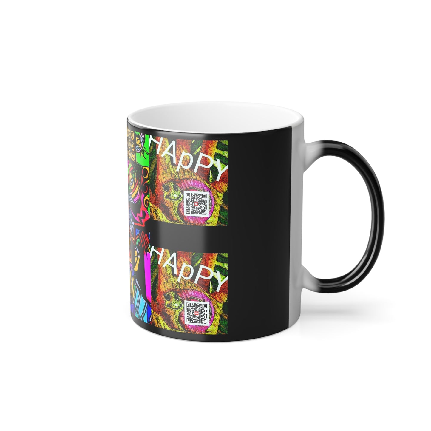 Happy Lost Souls Original Art Print 1st edition "spring sprung" Color Morphing Mug, 11oz