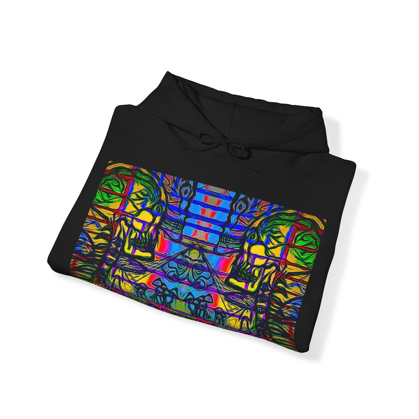 Happy Lost Souls Art Print Hoody "The predecessor"