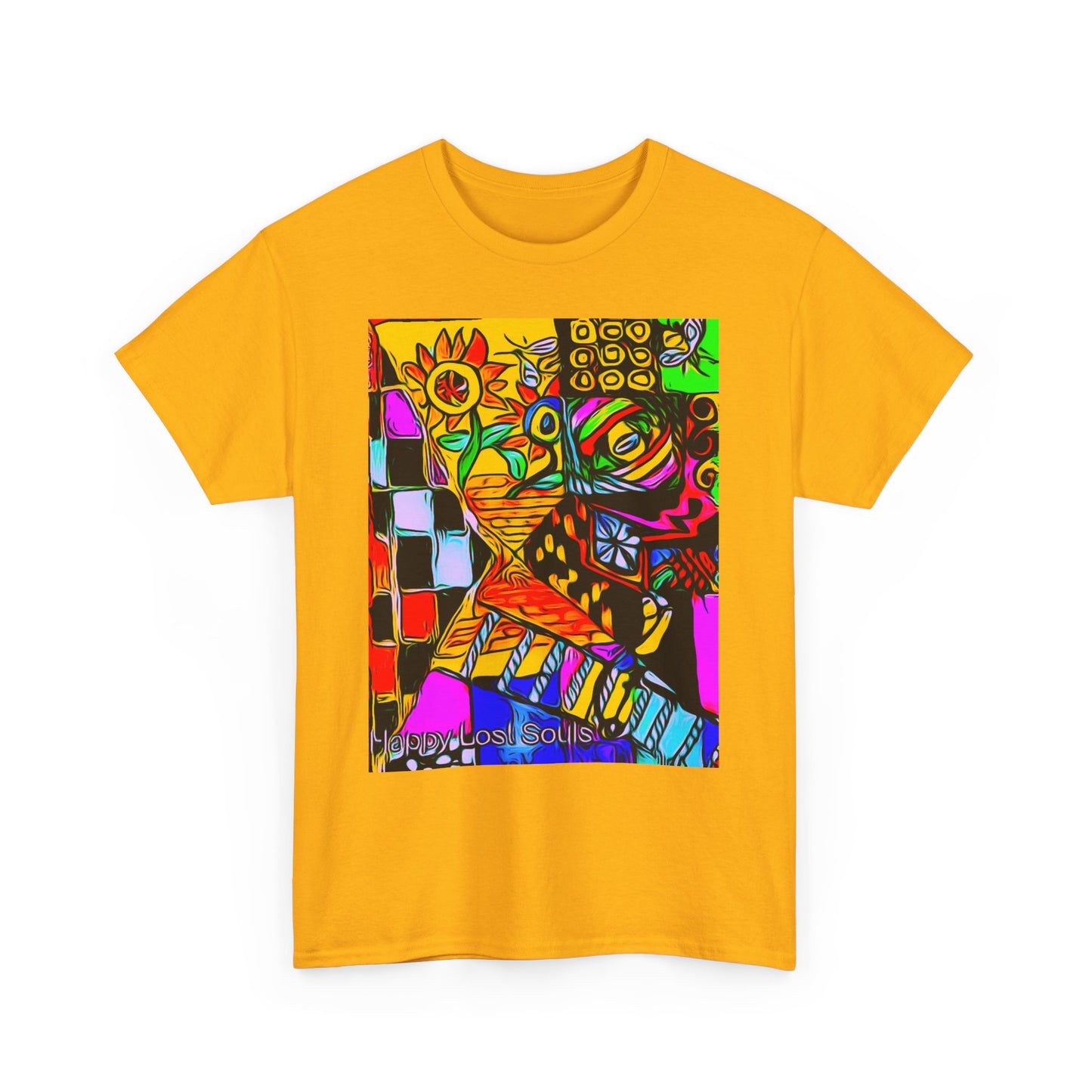 Happy Lost Souls limited Edition Art Print "spring sprung" Unisex Heavy Cotton Tee