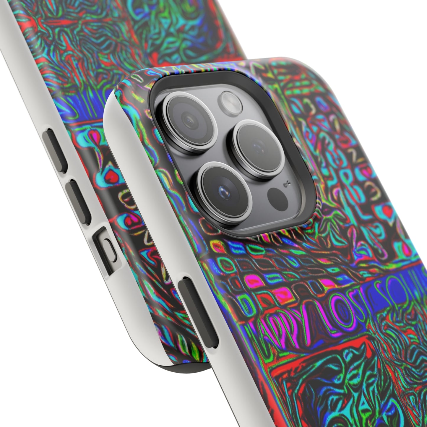 MagSafe Tough Cases for all iPhone 15 models with custom Happy Lost Souls Design