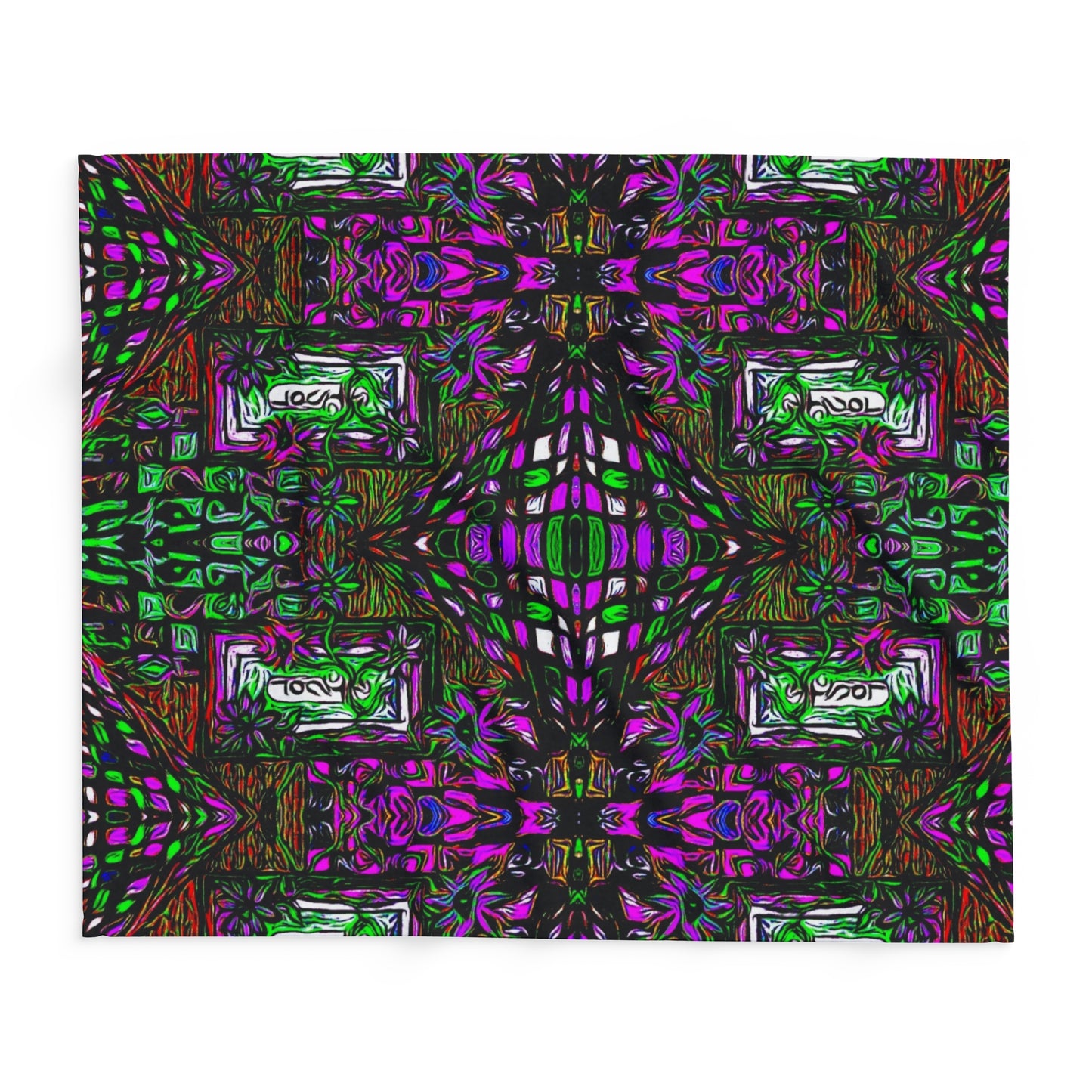 Happy Lost Souls Art Print Fleece blanket