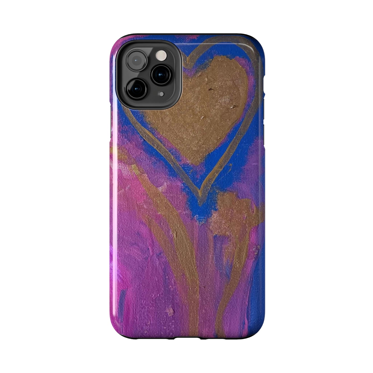 Heart By D cell phone cas