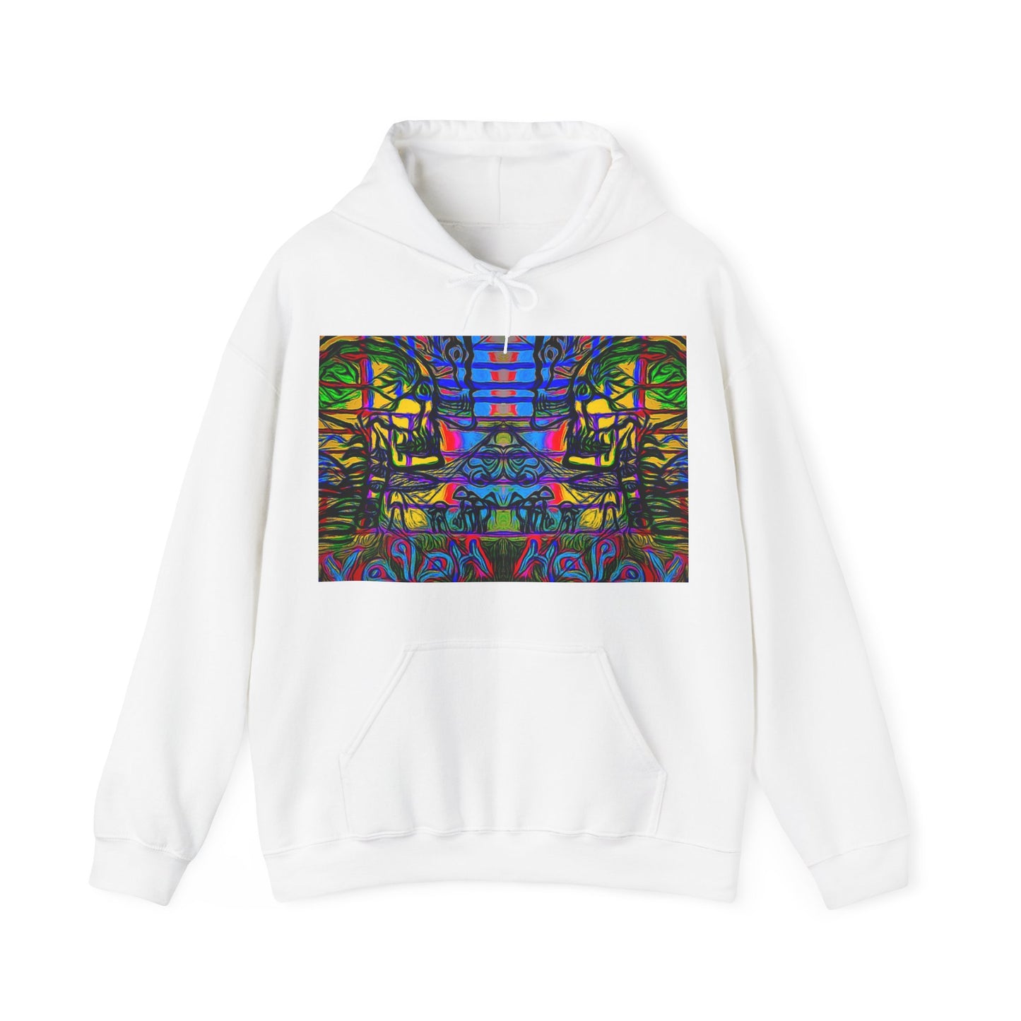 Happy Lost Souls Art Print Hoody "The predecessor"