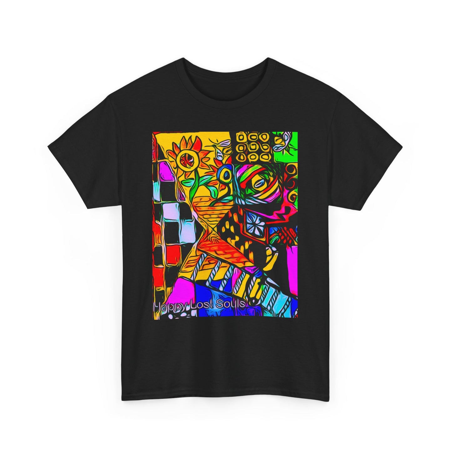 Happy Lost Souls limited Edition Art Print "spring sprung" Unisex Heavy Cotton Tee