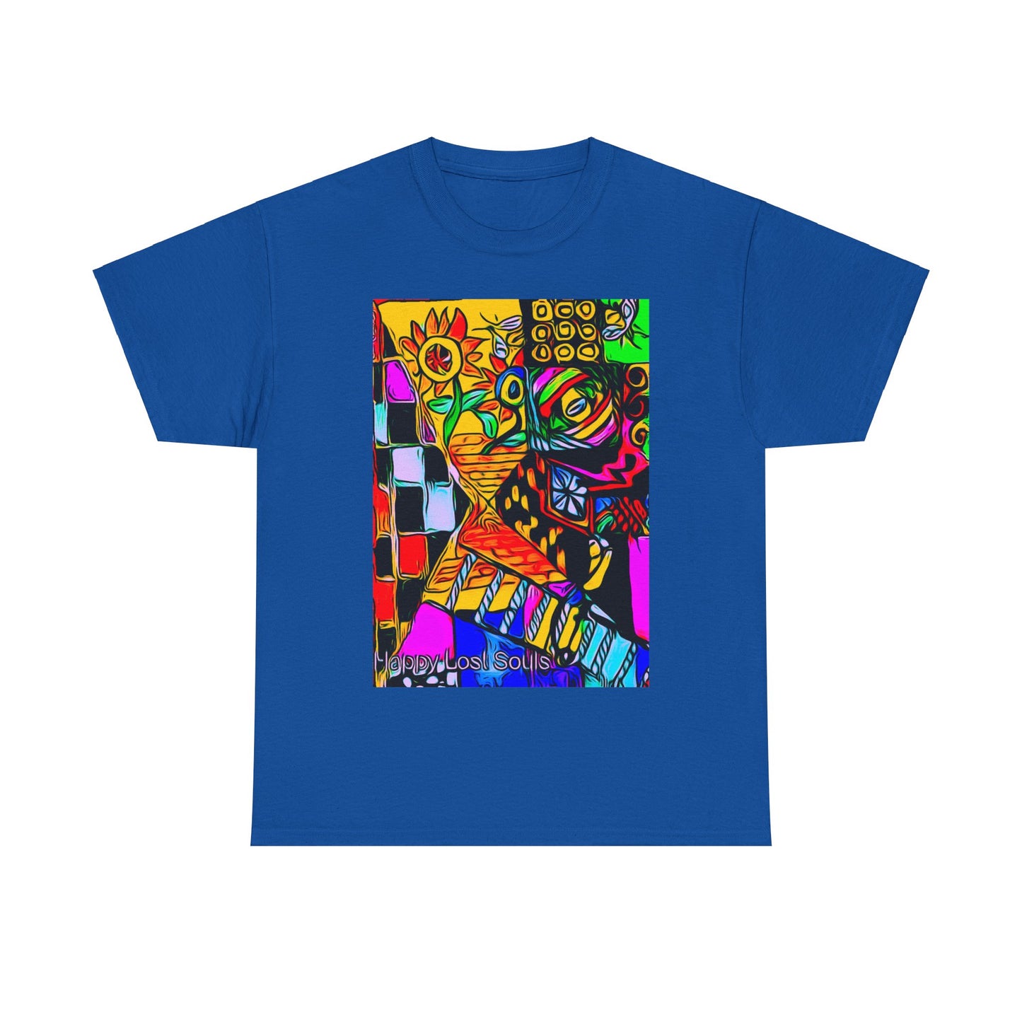Happy Lost Souls limited Edition Art Print "spring sprung" Unisex Heavy Cotton Tee